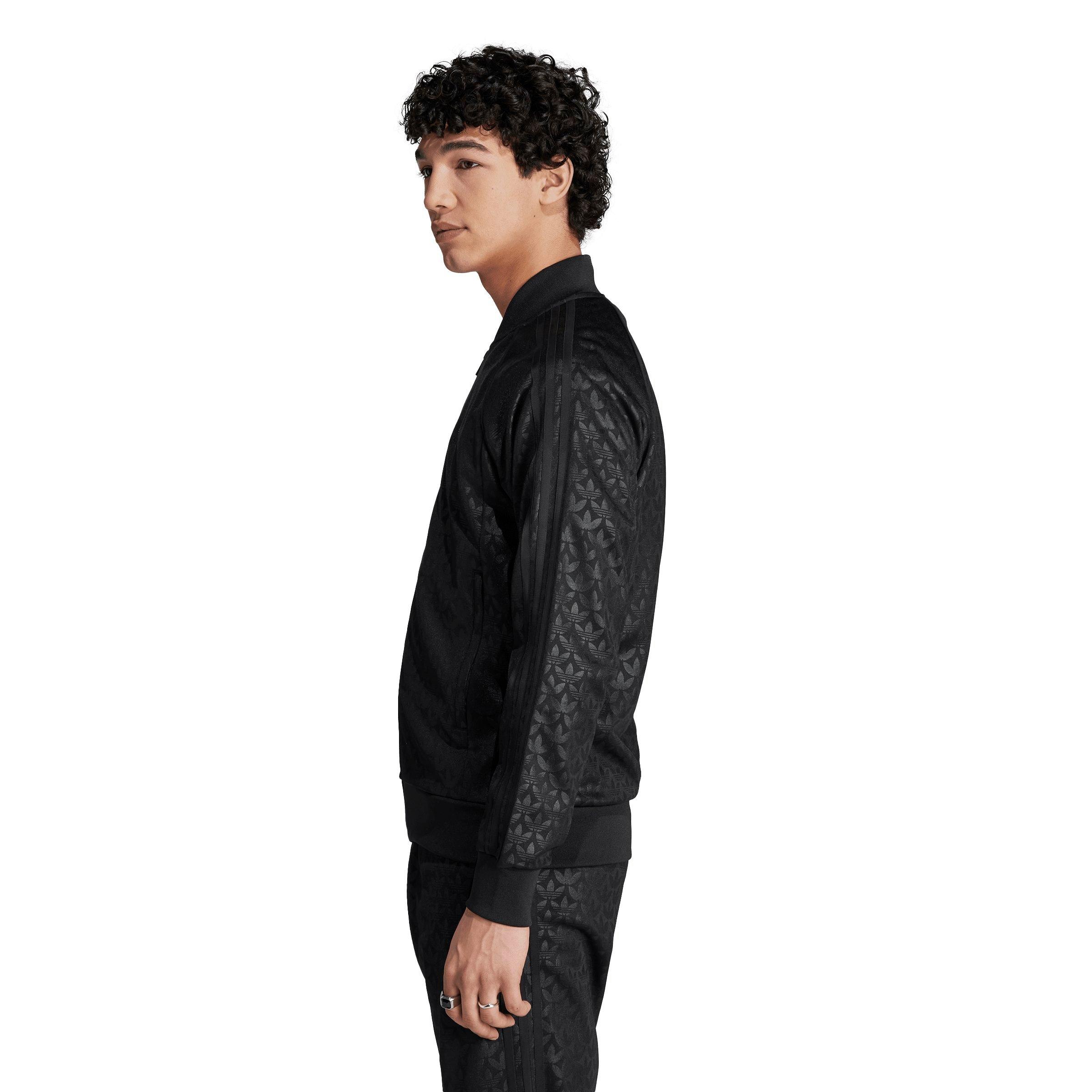 adidas Graphics Monogram SST Track Jacket - Beige, Men's Lifestyle