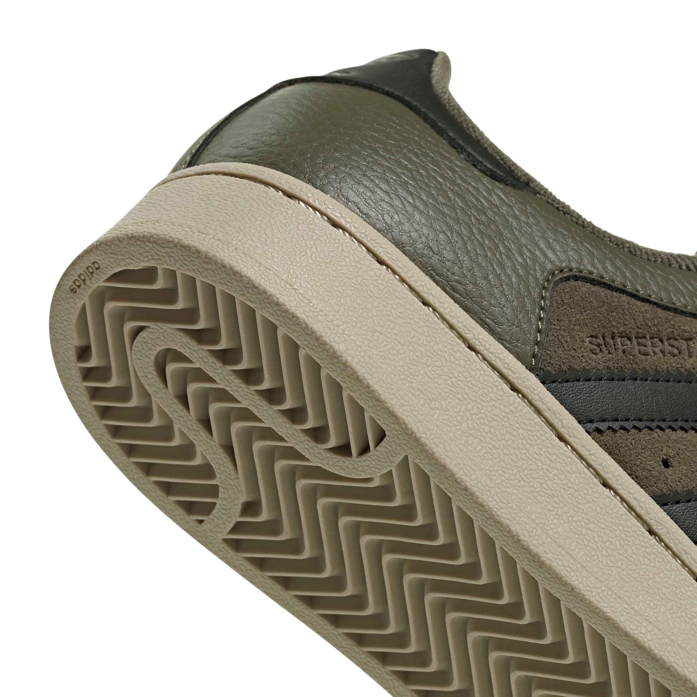 adidas Originals Superstar II "Olive Strata/Core Black/Khaki Three" Grade School Boys' Shoe - OLIVE/BLACK/KHAKI
