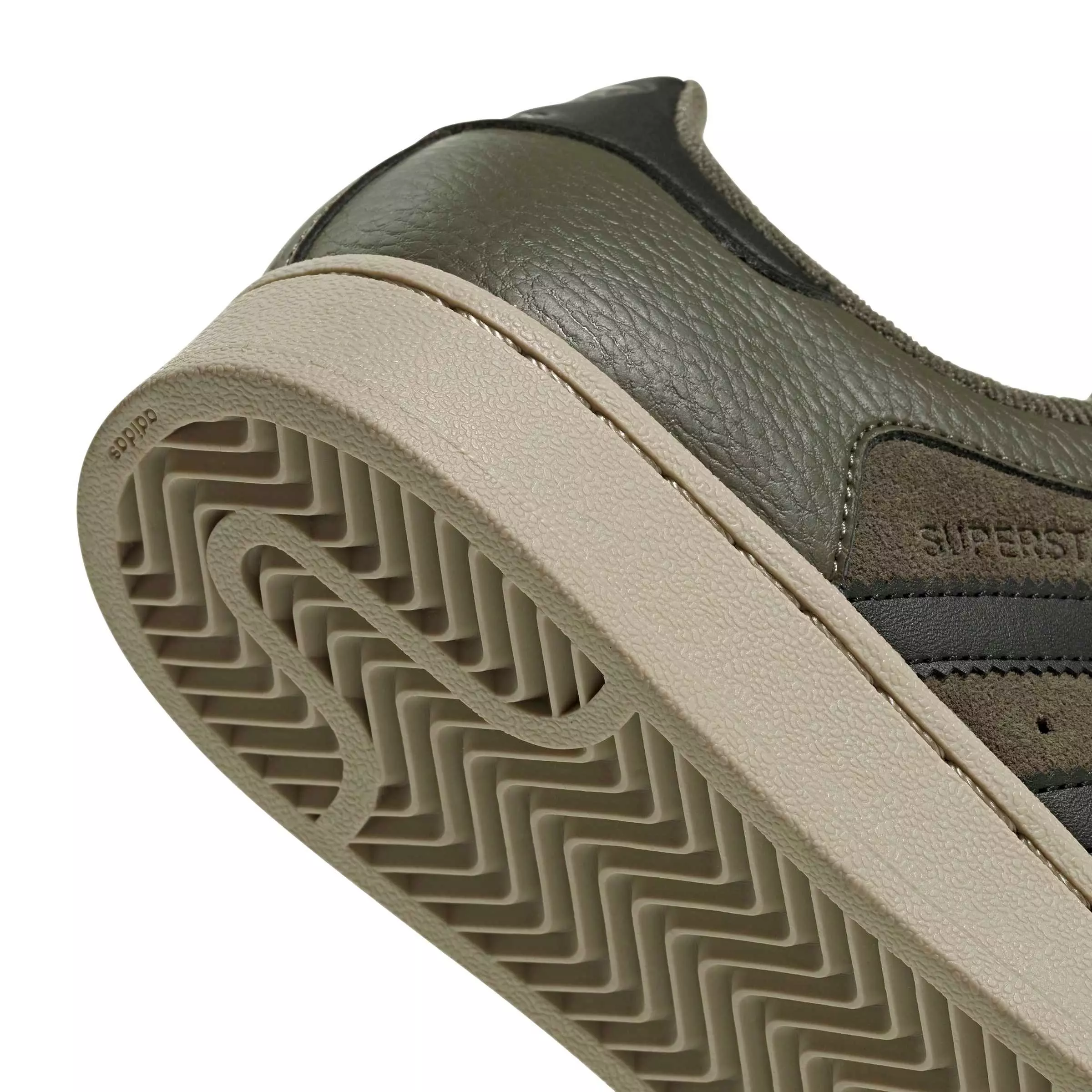 adidas Originals Superstar II "Olive Strata/Core Black/Khaki Three" Grade School Boys' Shoe - OLIVE/BLACK/KHAKI