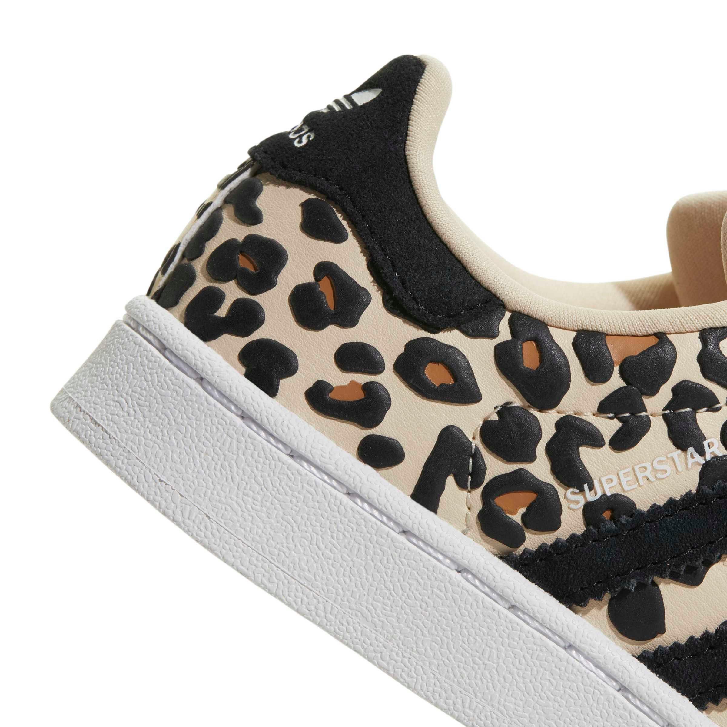 adidas Originals Superstar II "Sand Strata/Core Black/Ftwr White" Preschool Girls' Shoe - SAND/BLACK/WHITE