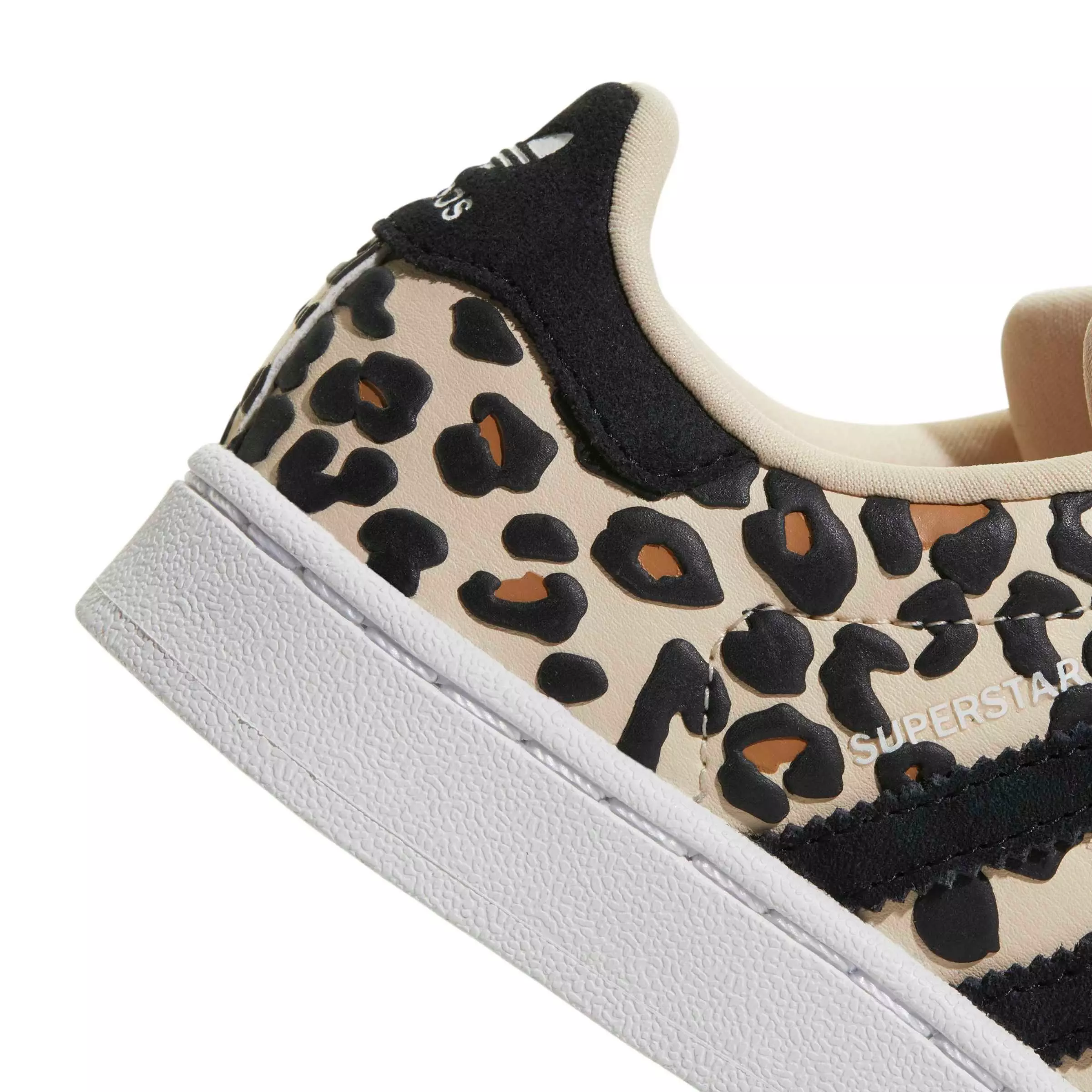 adidas Originals Superstar II "Sand Strata/Core Black/Ftwr White" Preschool Girls' Shoe - SAND/BLACK/WHITE