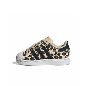 adidas Originals Superstar II CCEL "Sand Strata/Core Black/Ftwr White" Infant Girls' Shoe - SAND/BLACK/WHITE