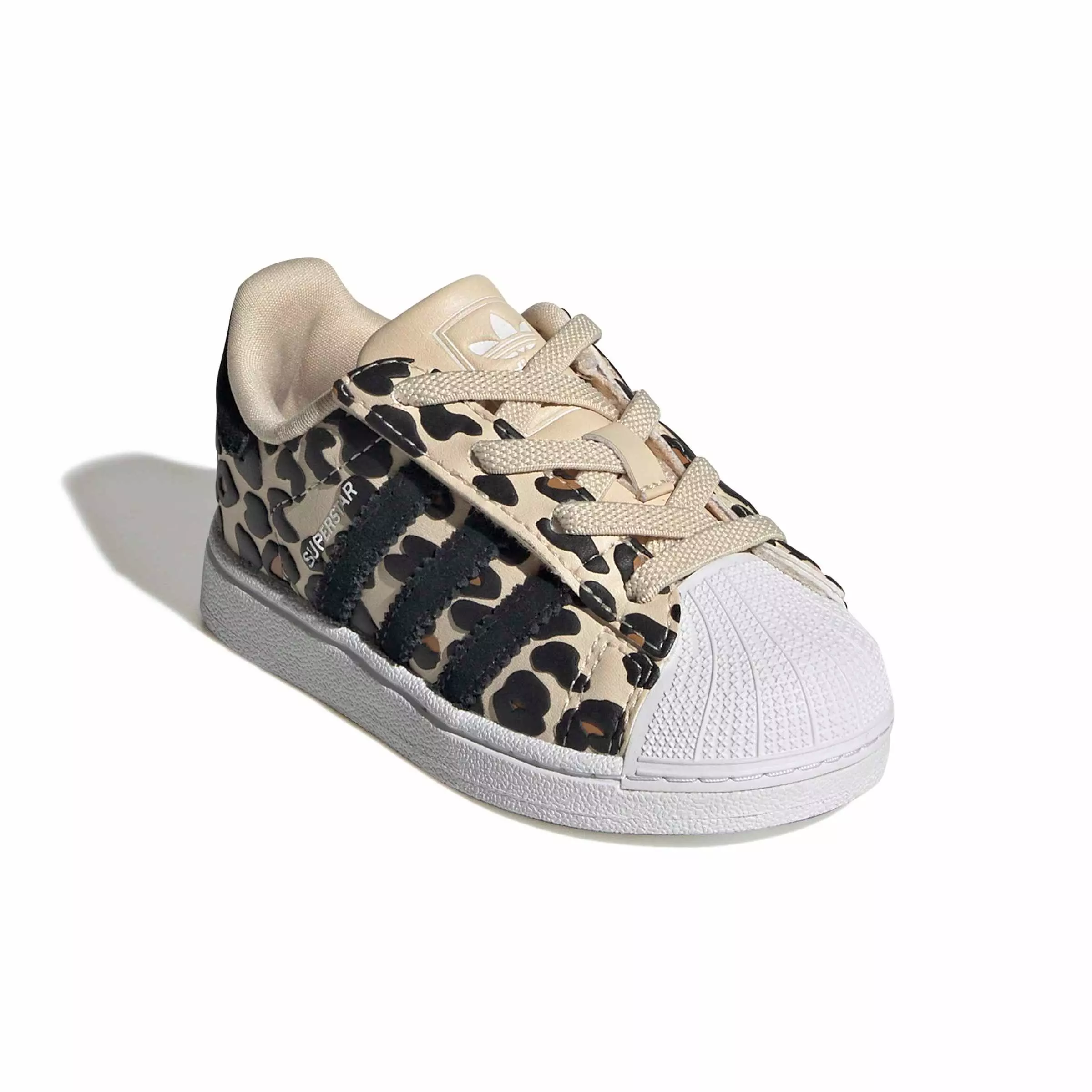 adidas Originals Superstar II CCEL "Sand Strata/Core Black/Ftwr White" Infant Girls' Shoe - SAND/BLACK/WHITE