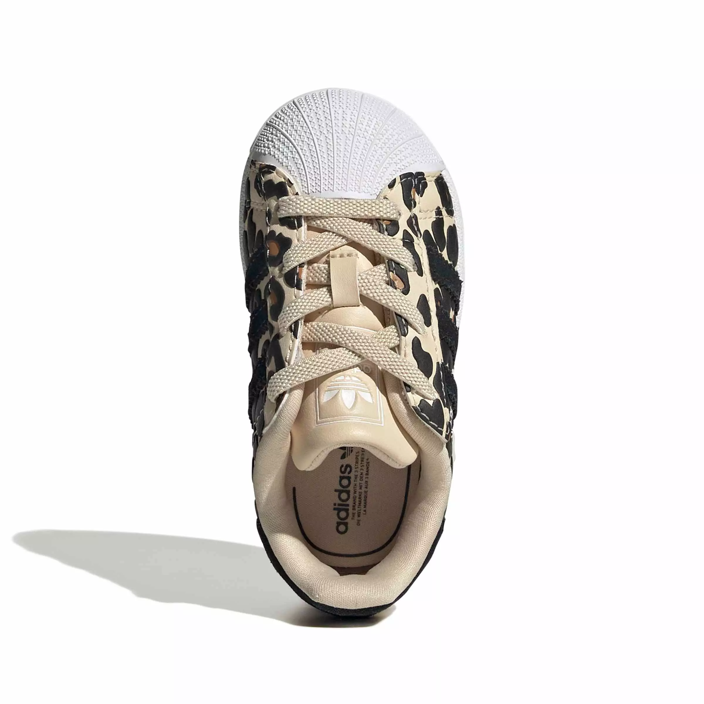adidas Originals Superstar II CCEL "Sand Strata/Core Black/Ftwr White" Infant Girls' Shoe - SAND/BLACK/WHITE