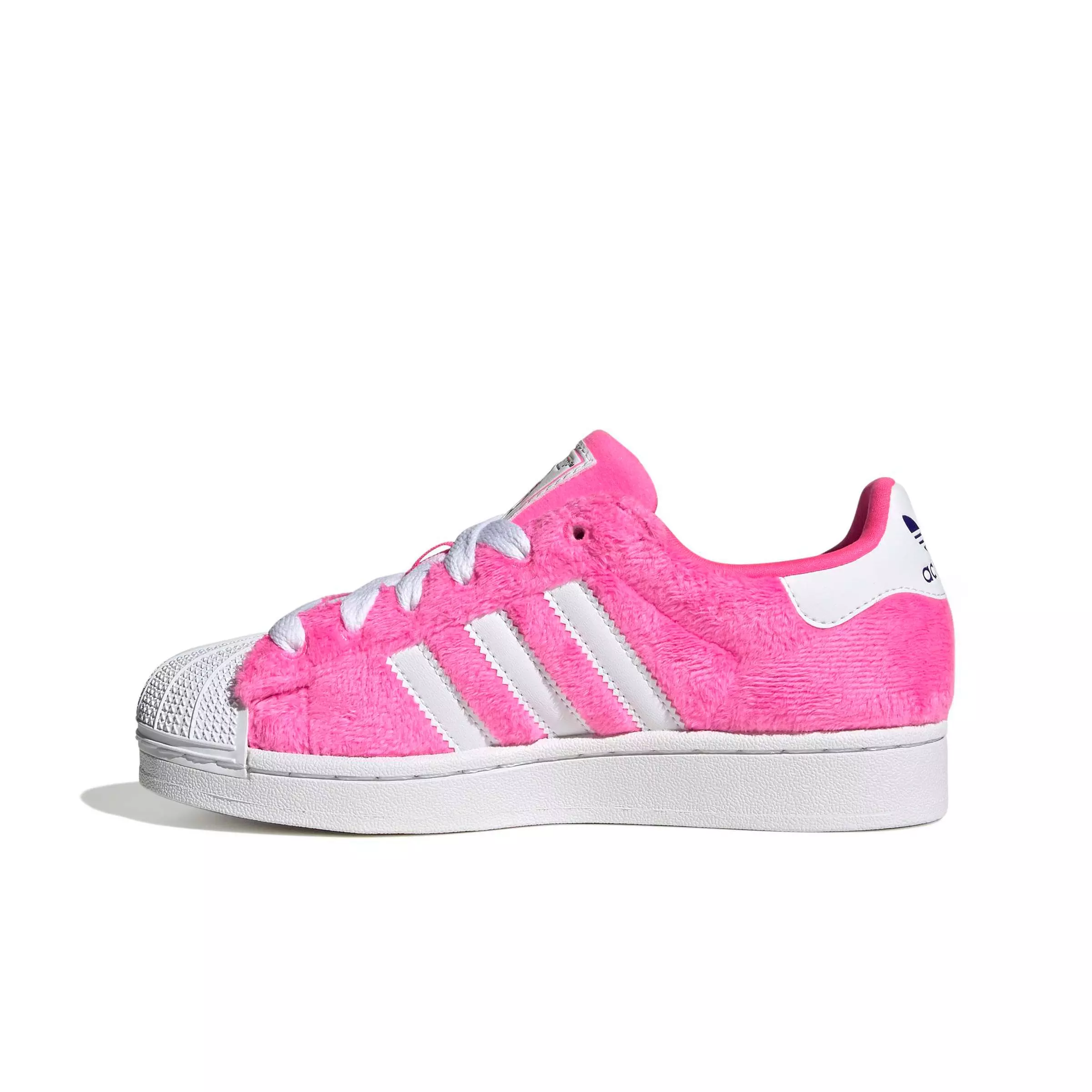 adidas Originals Care Bears Superstar II "Lucid Pink/White/Purple" Grade School Girls' Shoe - PINK/WHITE/PURPLE