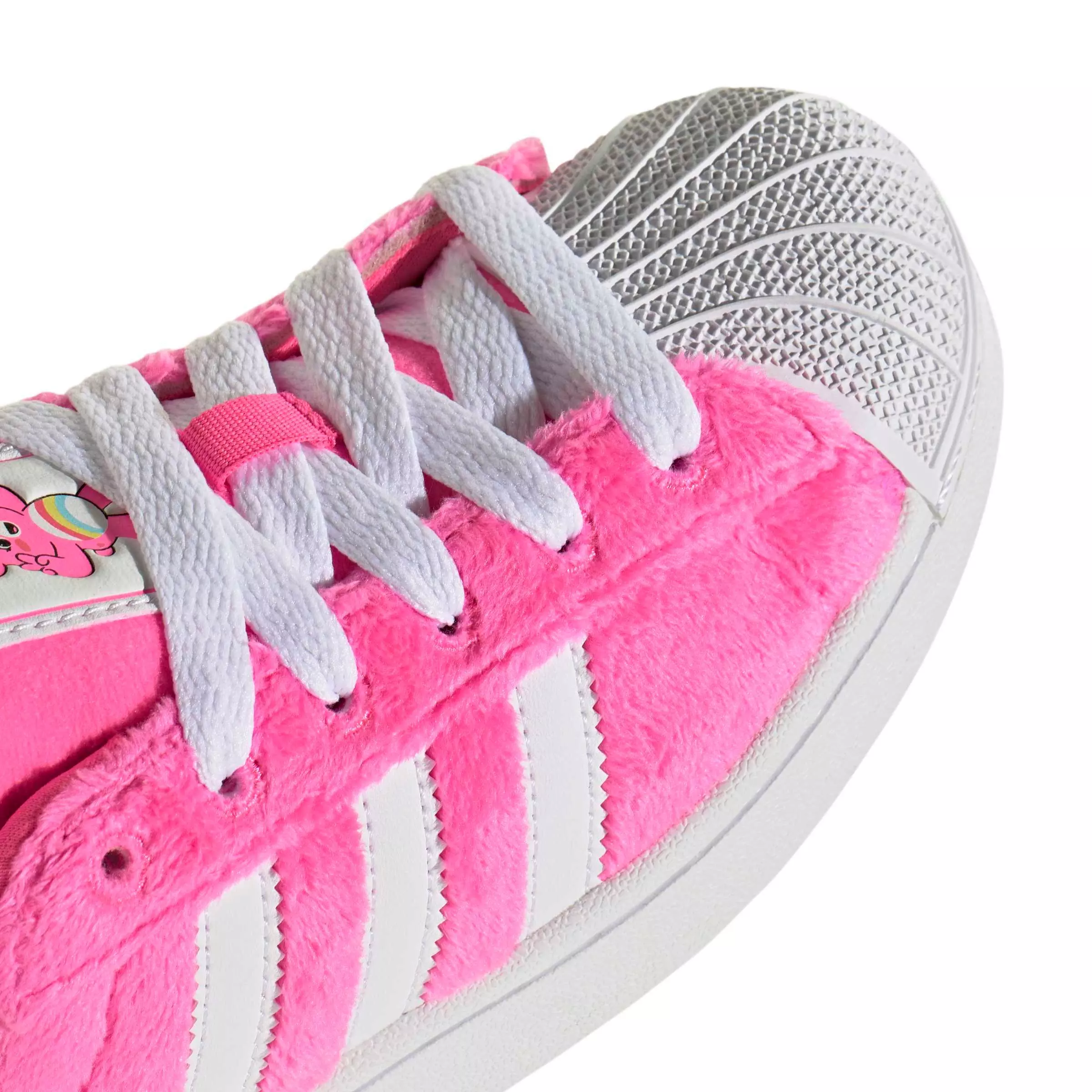 adidas Originals Superstar II "Care Bears" Grade School Kids' Shoe - PINK/WHITE/PURPLE