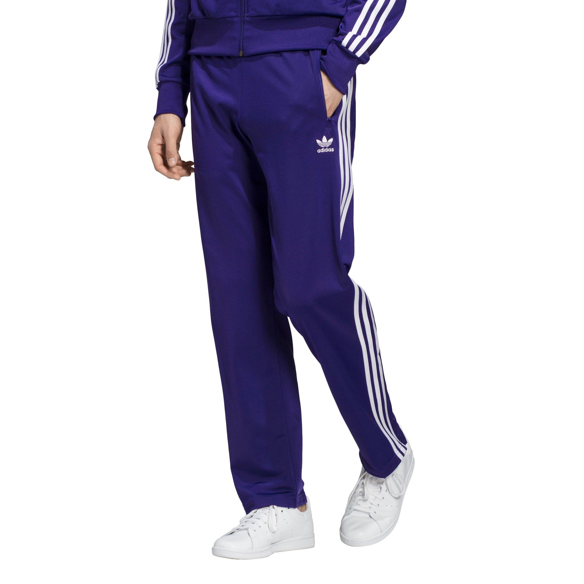 adidas originals purple track pants
