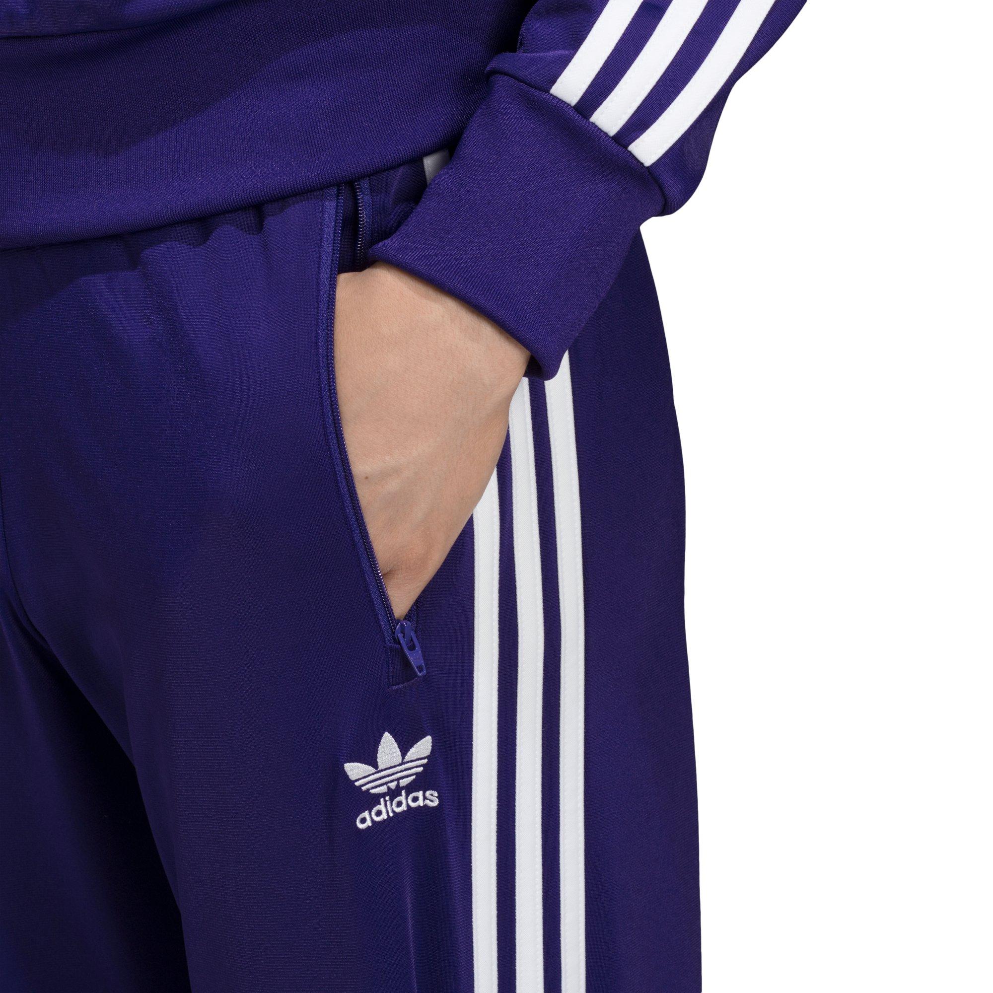 Adidas Men S Firebird Purple Track Pants Hibbett City Gear