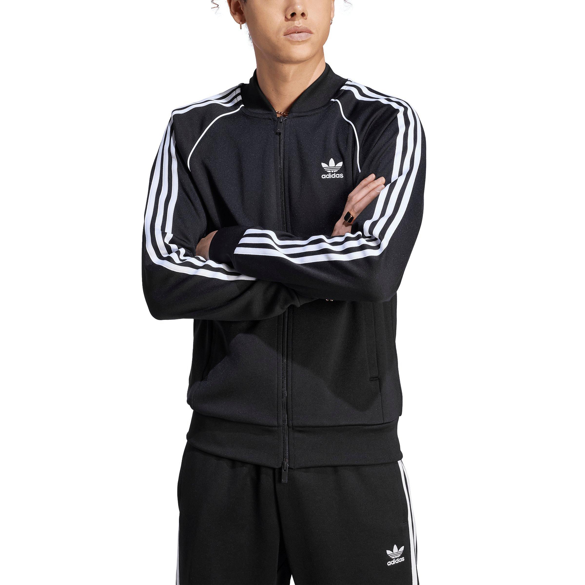 adidas Originals Men's Adicolor Classics SST Track Jacket-Black - BLACK Thumbnail View 1