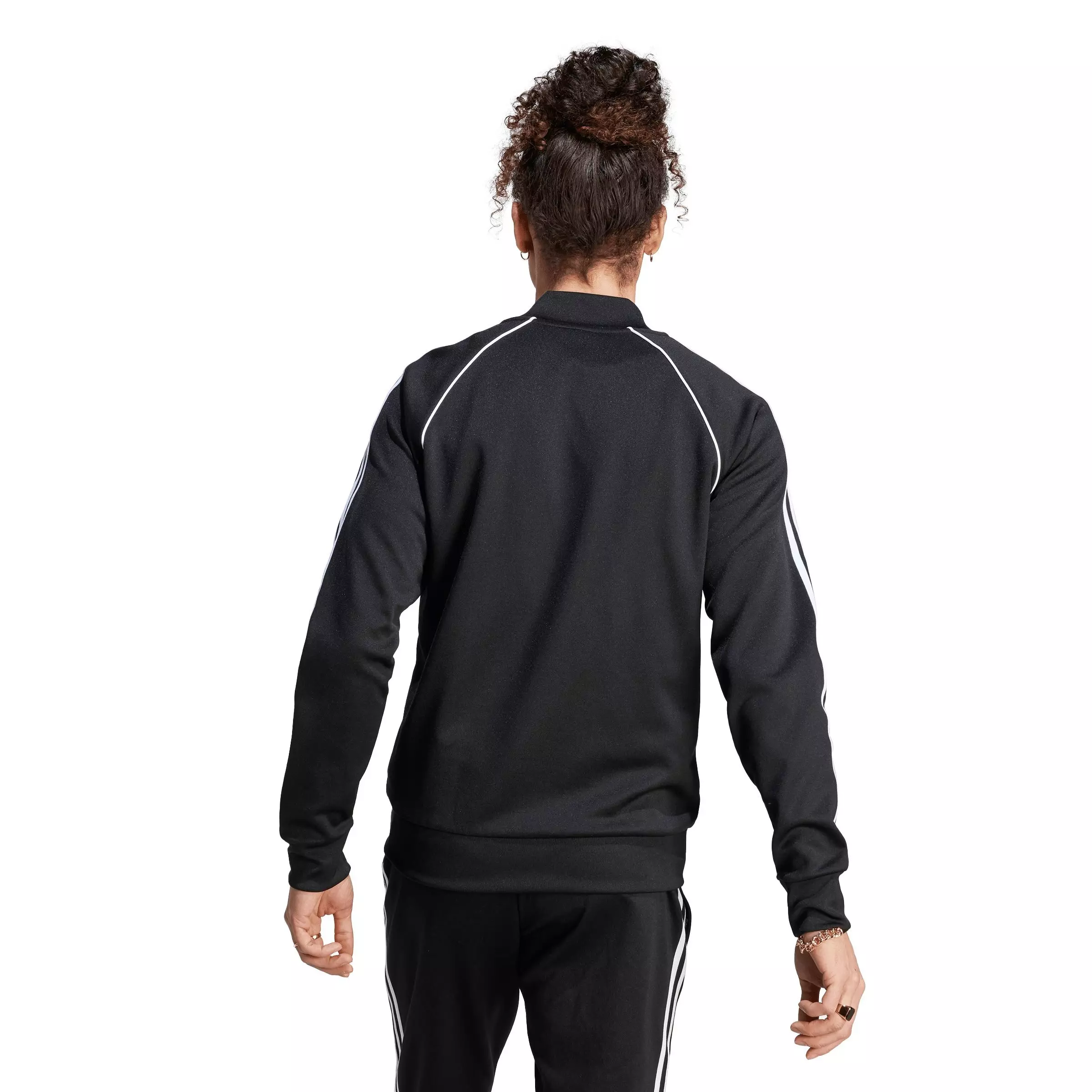 adidas Originals Men's Adicolor Classics SST Track Jacket-Black - BLACK