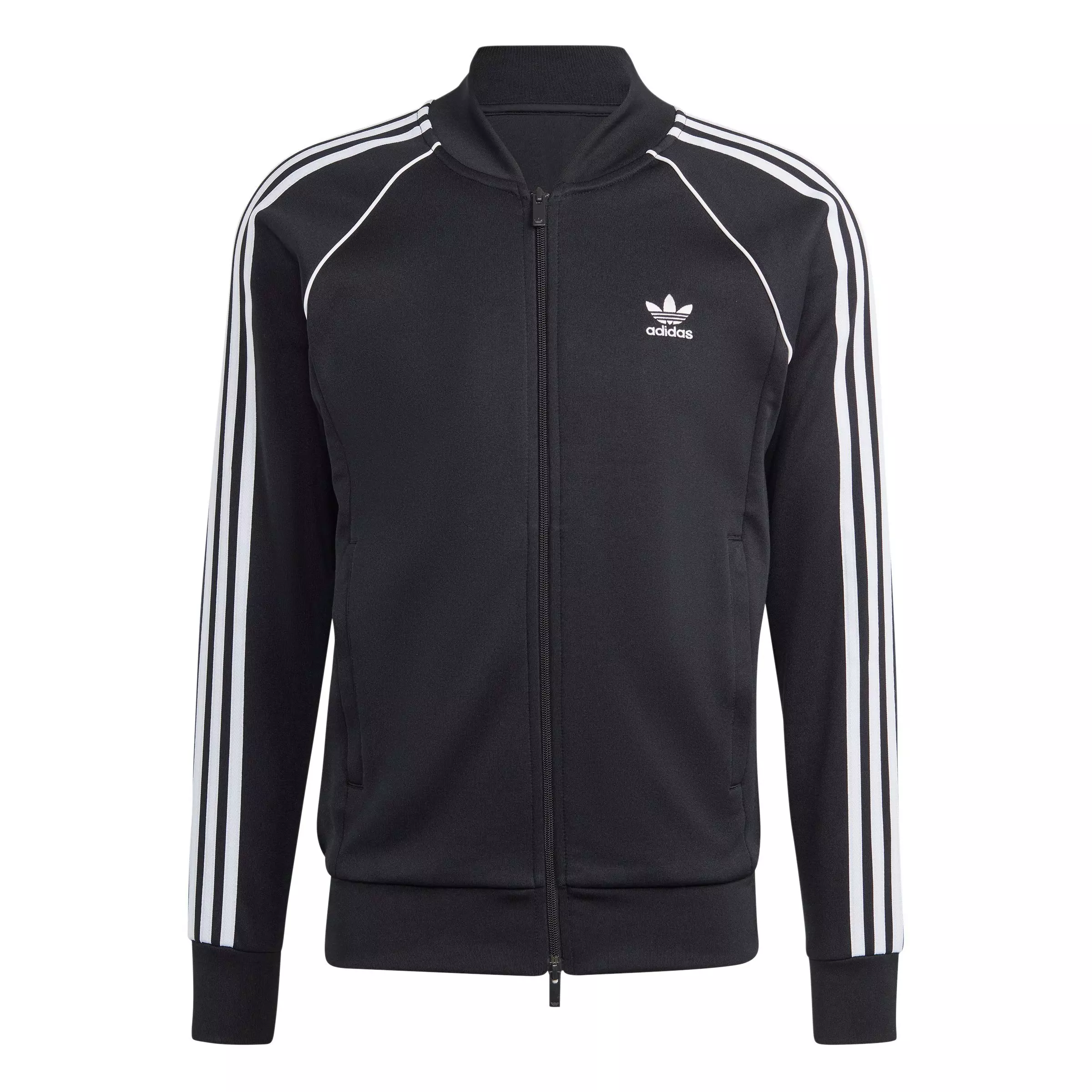 adidas Originals Men's Adicolor Classics SST Track Jacket-Black - BLACK