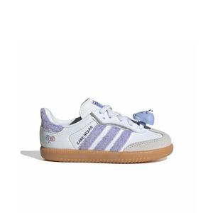 adidas Originals Care Bears Samba OG CCEL "Light Purple/Ftwr White/Blue Dawn" Infant Girls' Shoe - LT PURPLE/WHITE/BLUE