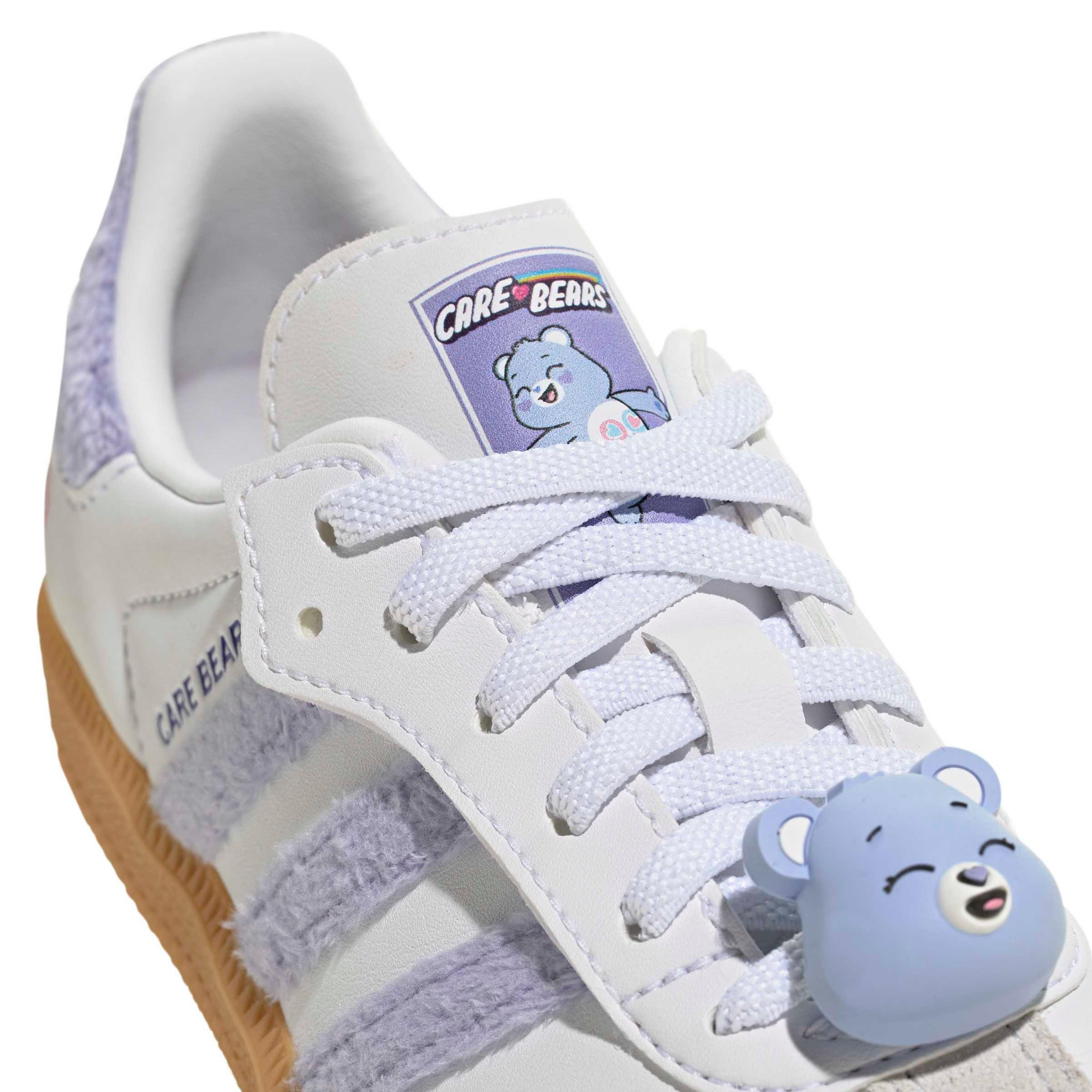 adidas Originals Samba OG CCEL "Care Bears" Preschool Kids' Shoe - LIGHT PURPLE/CLOUD WHITE/BLUE DAWN