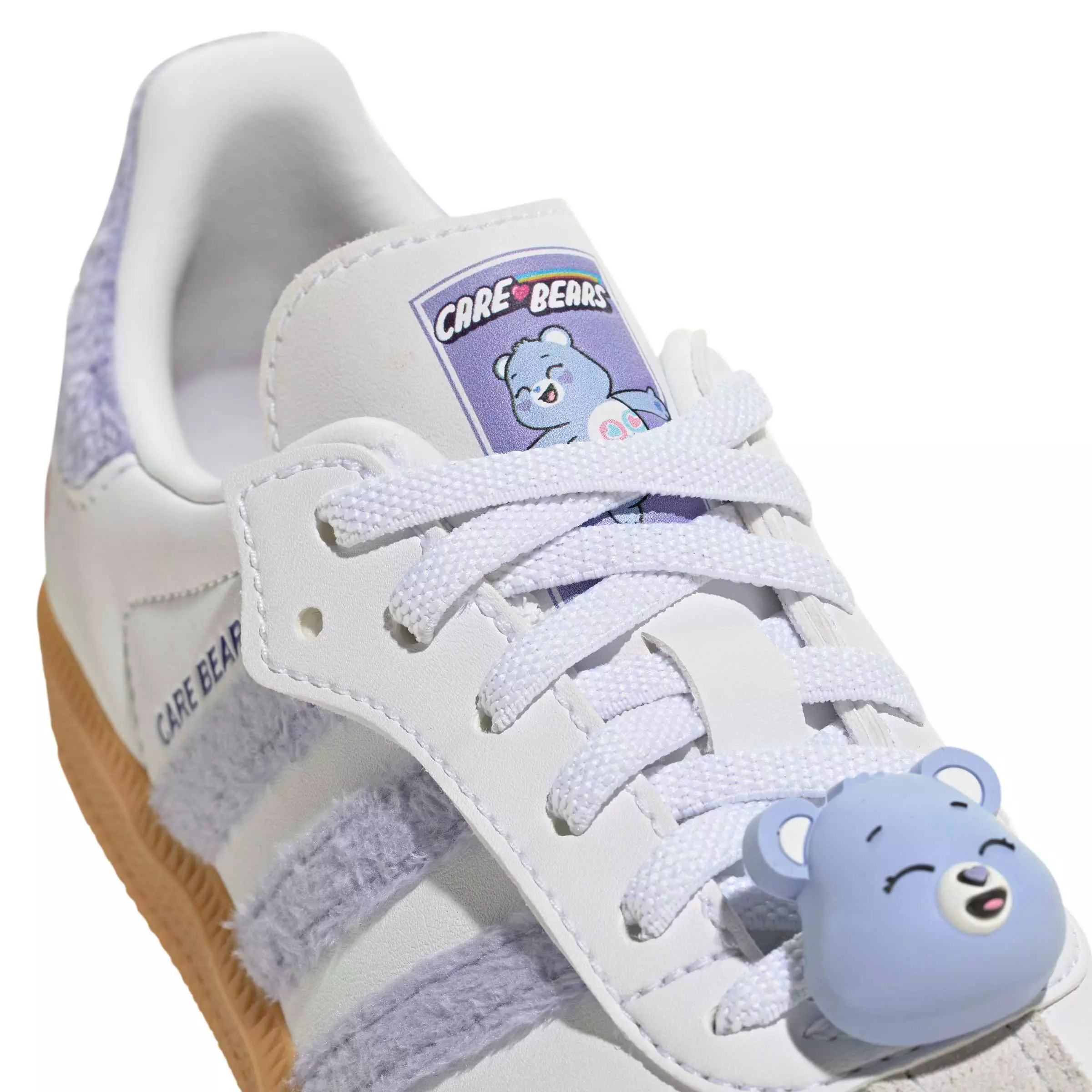 adidas Originals Samba OG CCEL "Care Bears" Preschool Kids' Shoe - LIGHT PURPLE/CLOUD WHITE/BLUE DAWN