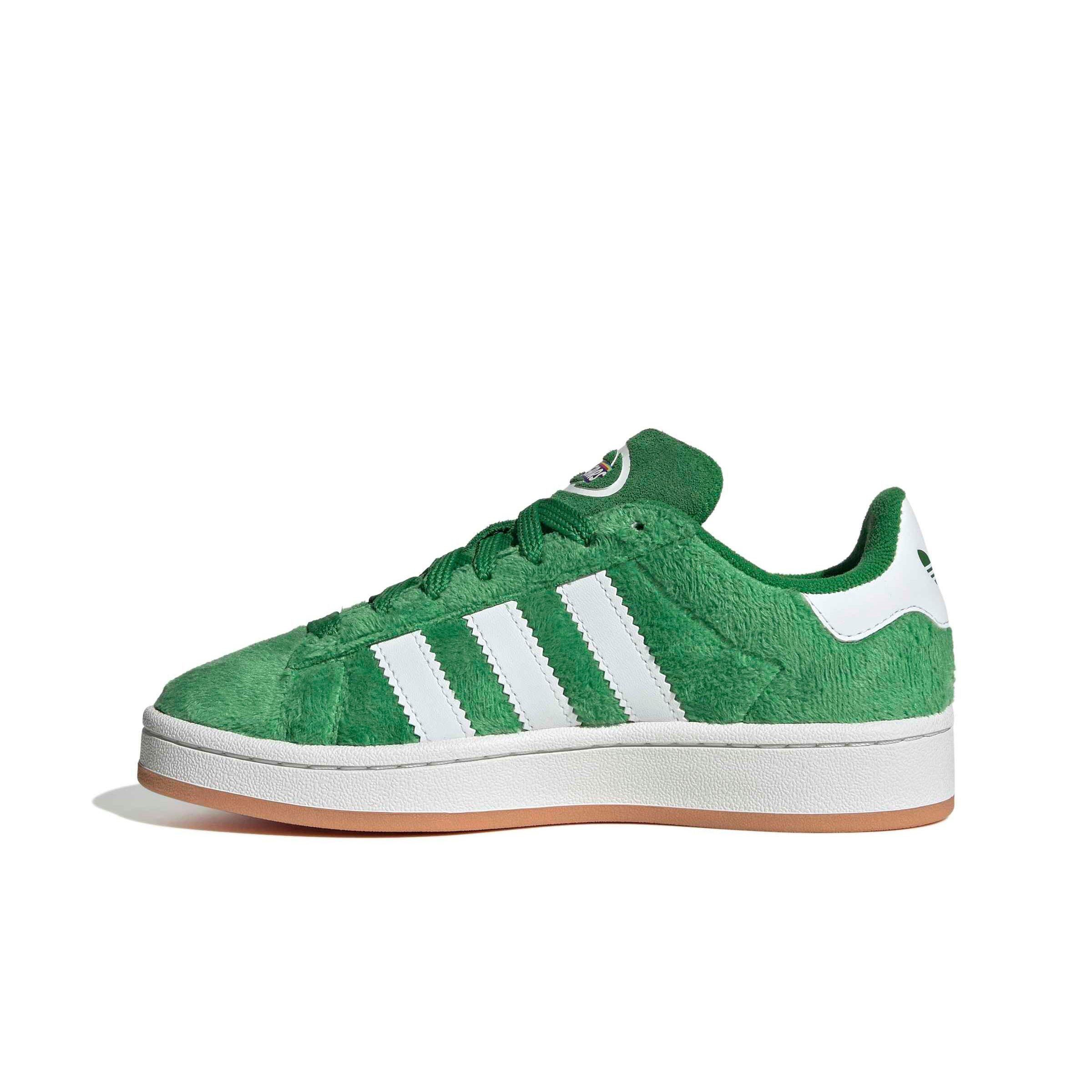 adidas Originals Care Bears Campus 00s "Green/Ftwr White/Gum 2" Grade School Girls' Shoe - GREEN/WHITE/GUM
