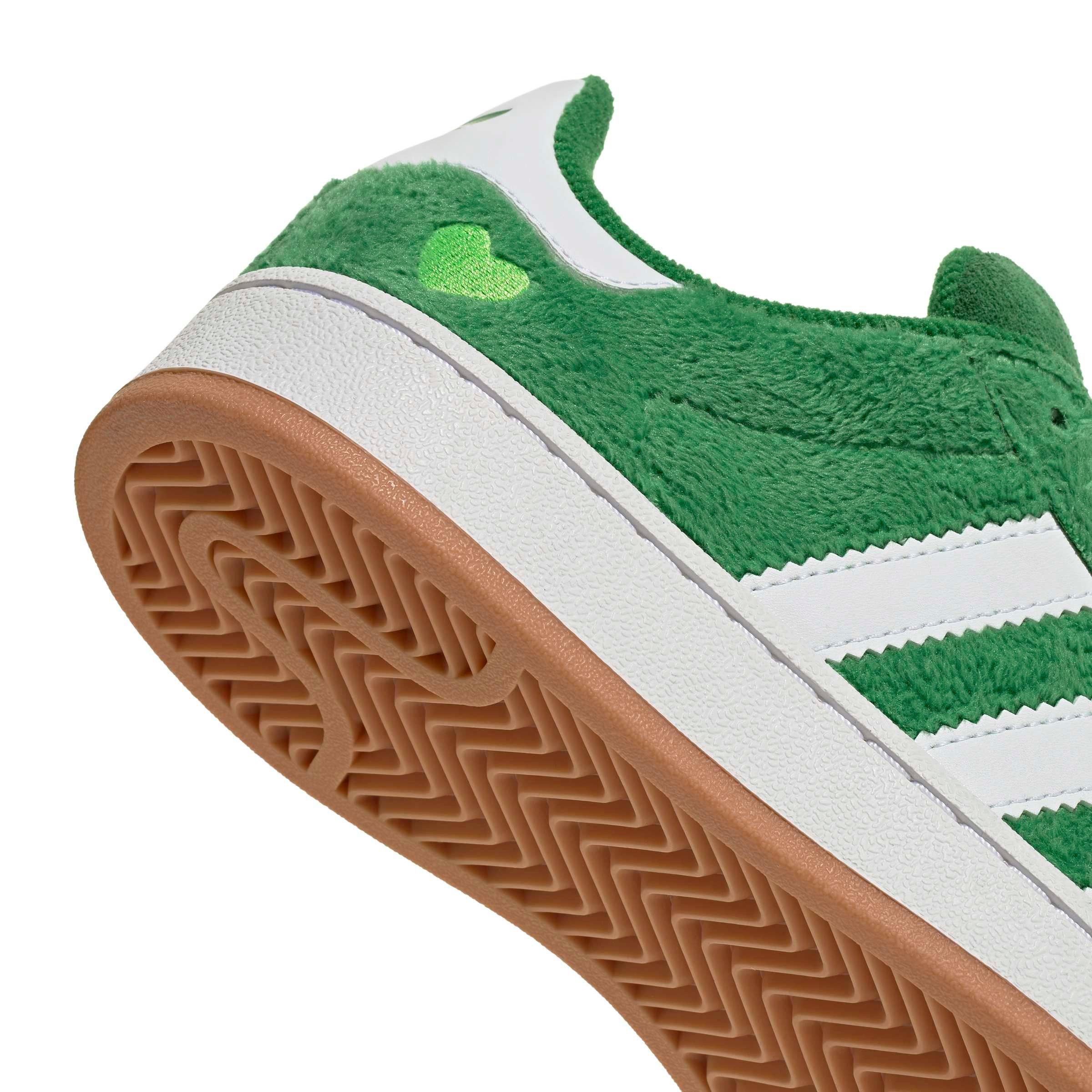 adidas Originals Care Bears Campus 00s "Green/Ftwr White/Gum 2" Grade School Girls' Shoe - GREEN/WHITE/GUM