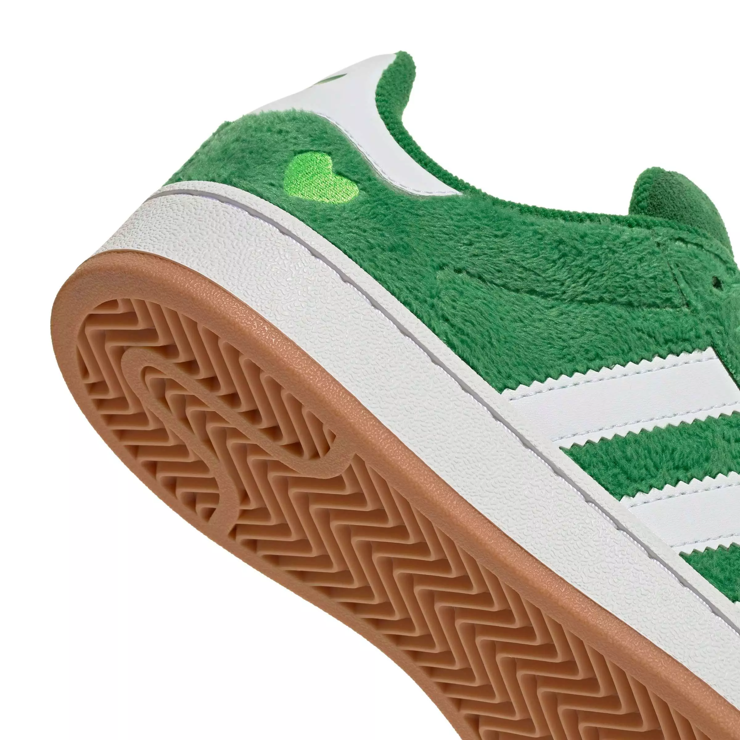 adidas Originals Care Bears Campus 00s "Green/Ftwr White/Gum 2" Grade School Girls' Shoe - GREEN/WHITE/GUM