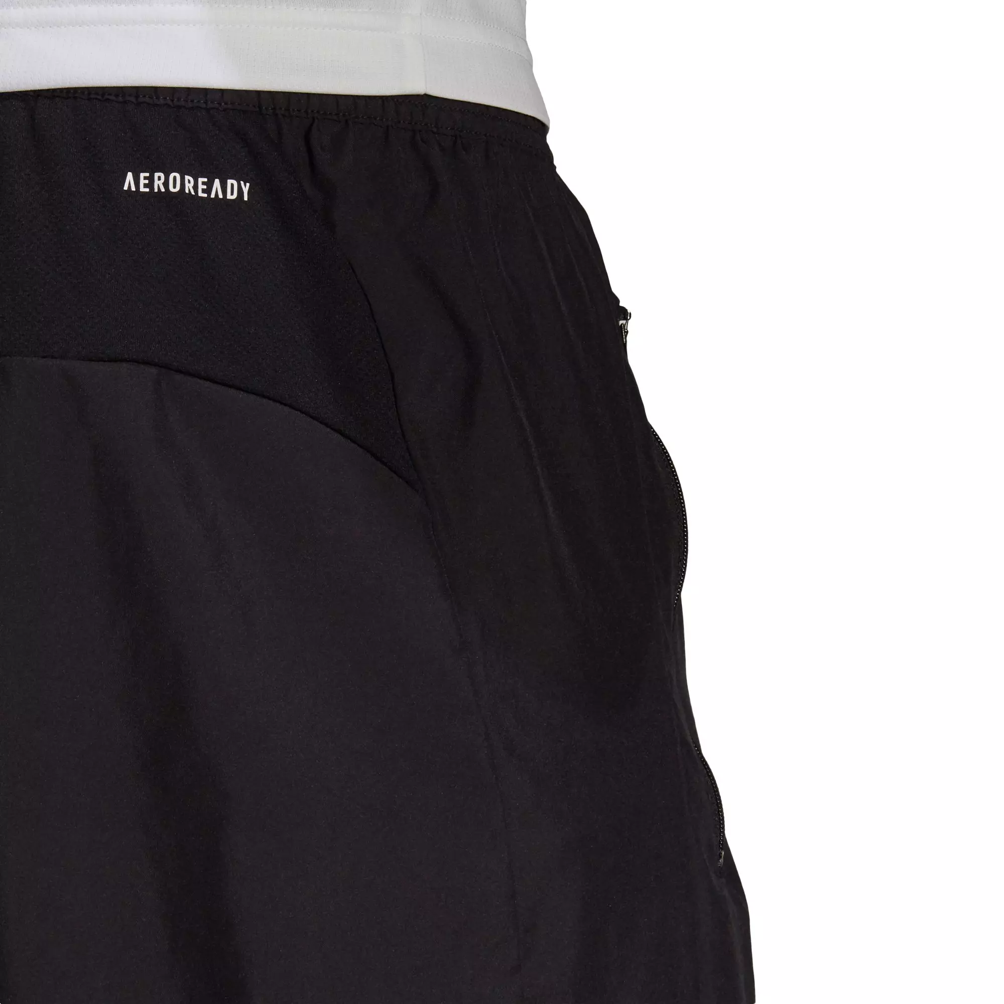 adidas Men's AEROREADY Designed 2 Move Woven Sport Black Shorts - BLACK