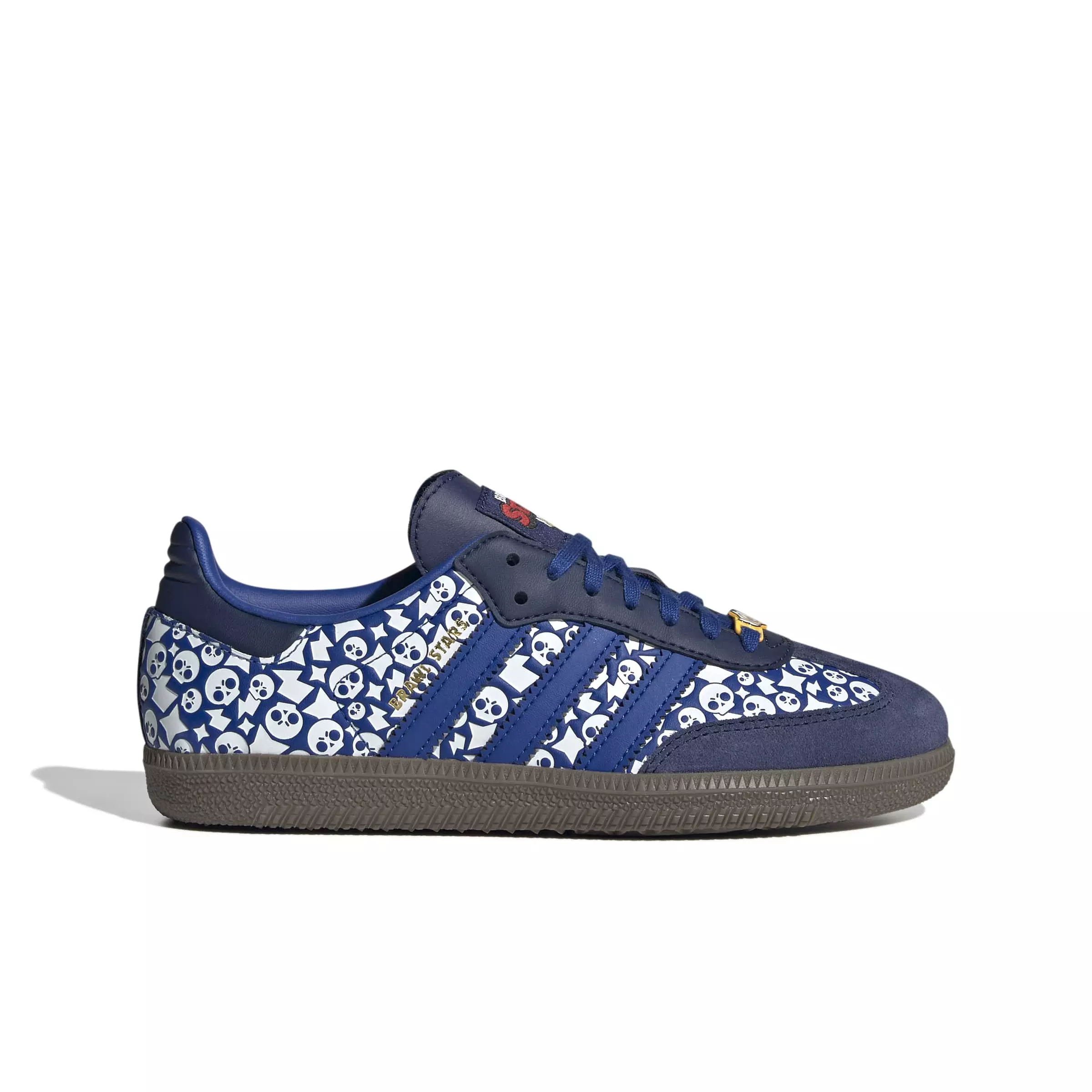 adidas Originals Brawl Stars Samba OG "Team Royal Blue/Royal Blue/Dark Blue" Grade School Boys' Shoe - ROYAL/ROYAL/DK BLUE