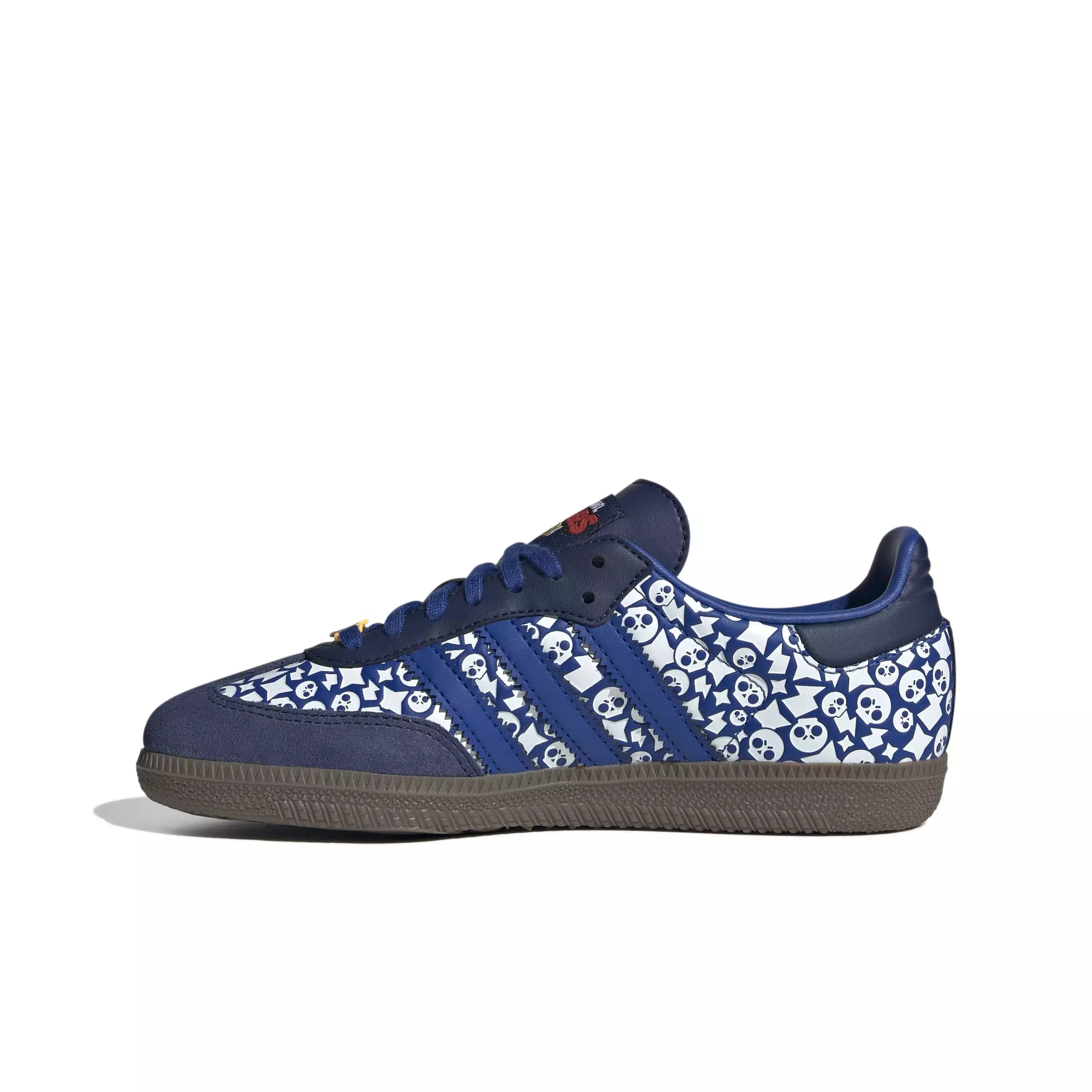 adidas Originals Brawl Stars Samba OG "Team Royal Blue/Royal Blue/Dark Blue" Grade School Boys' Shoe - ROYAL/ROYAL/DK BLUE