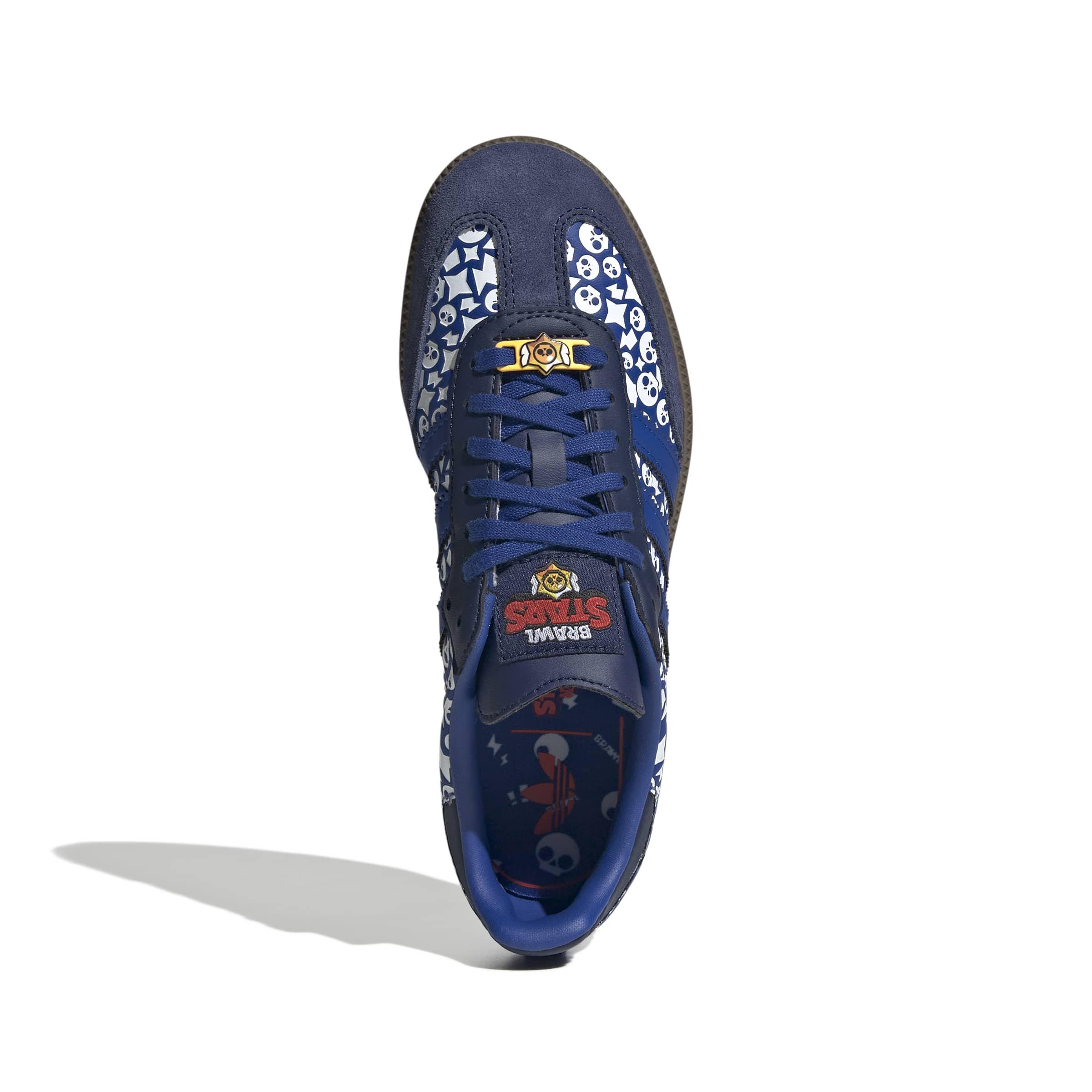 adidas Originals Brawl Stars Samba OG "Team Royal Blue/Royal Blue/Dark Blue" Grade School Boys' Shoe - ROYAL/ROYAL/DK BLUE