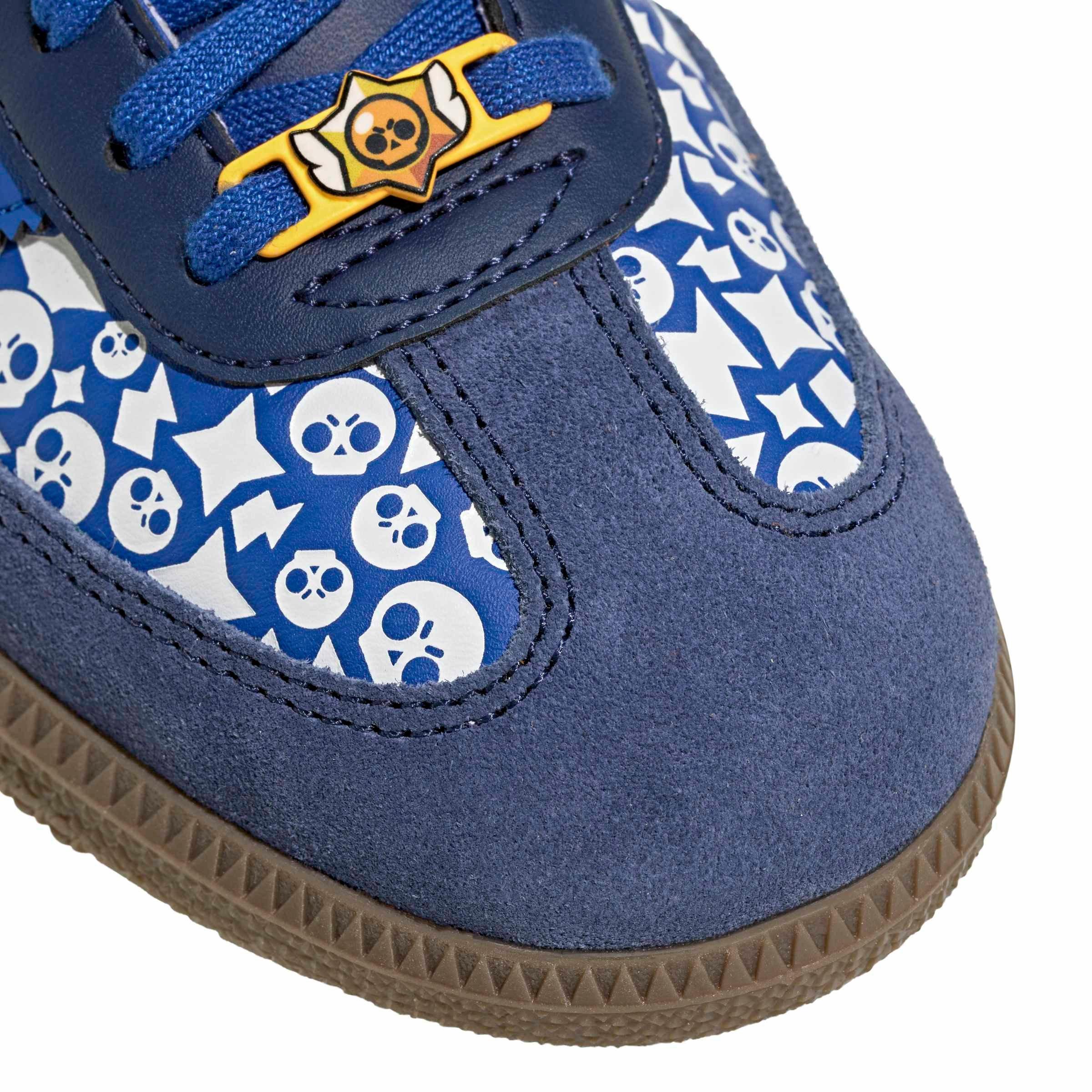 adidas Originals Brawl Stars Samba OG "Team Royal Blue/Royal Blue/Dark Blue" Grade School Boys' Shoe - ROYAL/ROYAL/DK BLUE