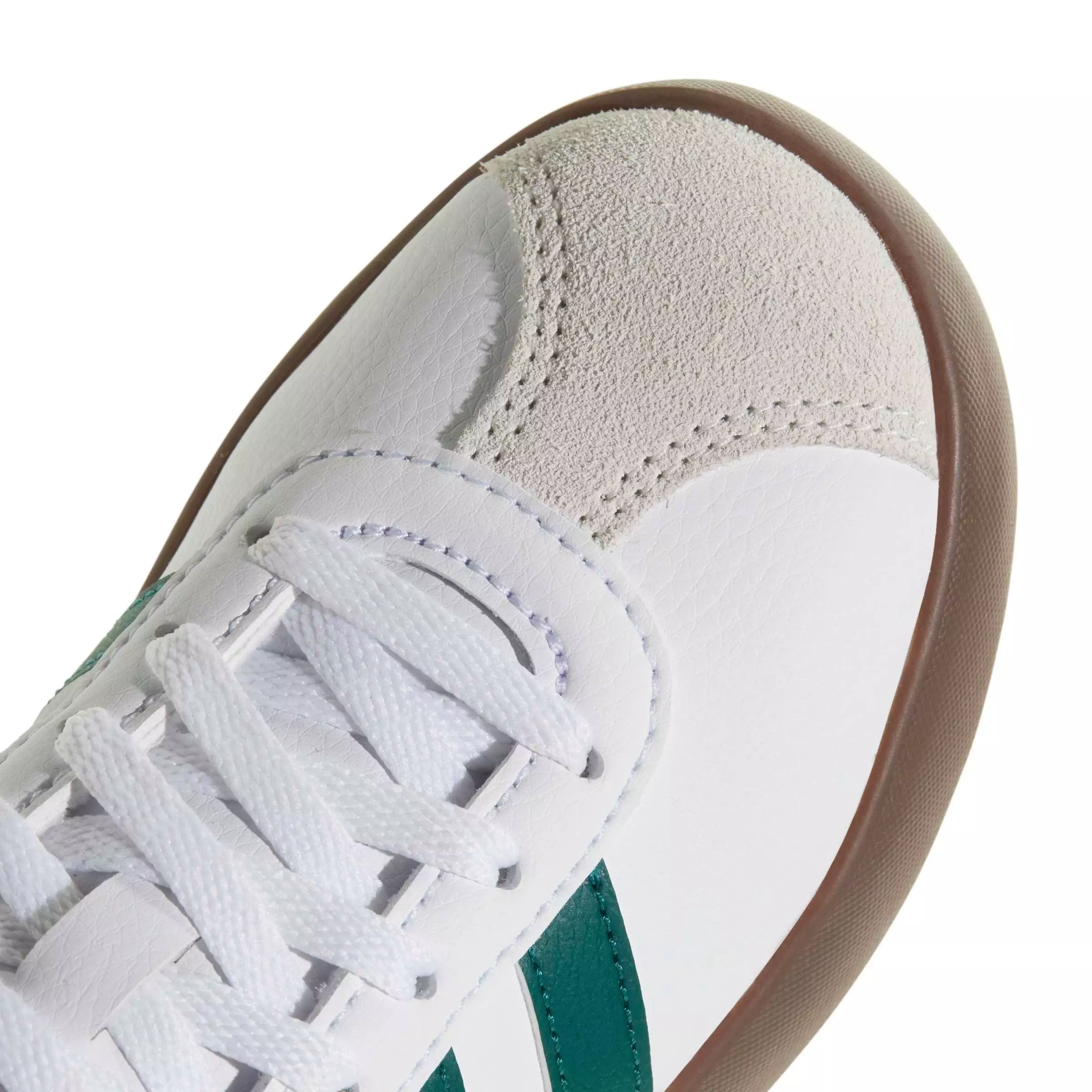adidas VL Court 3.0 "Ftwr White/Collegiate Green/Gum 5" Preschool Boys' Shoe - WHITE/GREEN/GUM