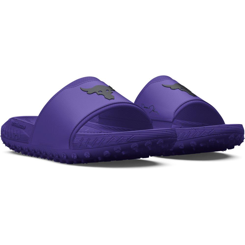 Purple under armour slides online