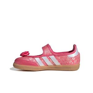 adidas Originals Disney Princess Samba Jane "Pink/White/Gum 3" Preschool Girls' Shoe - PINK/WHITE/GUM