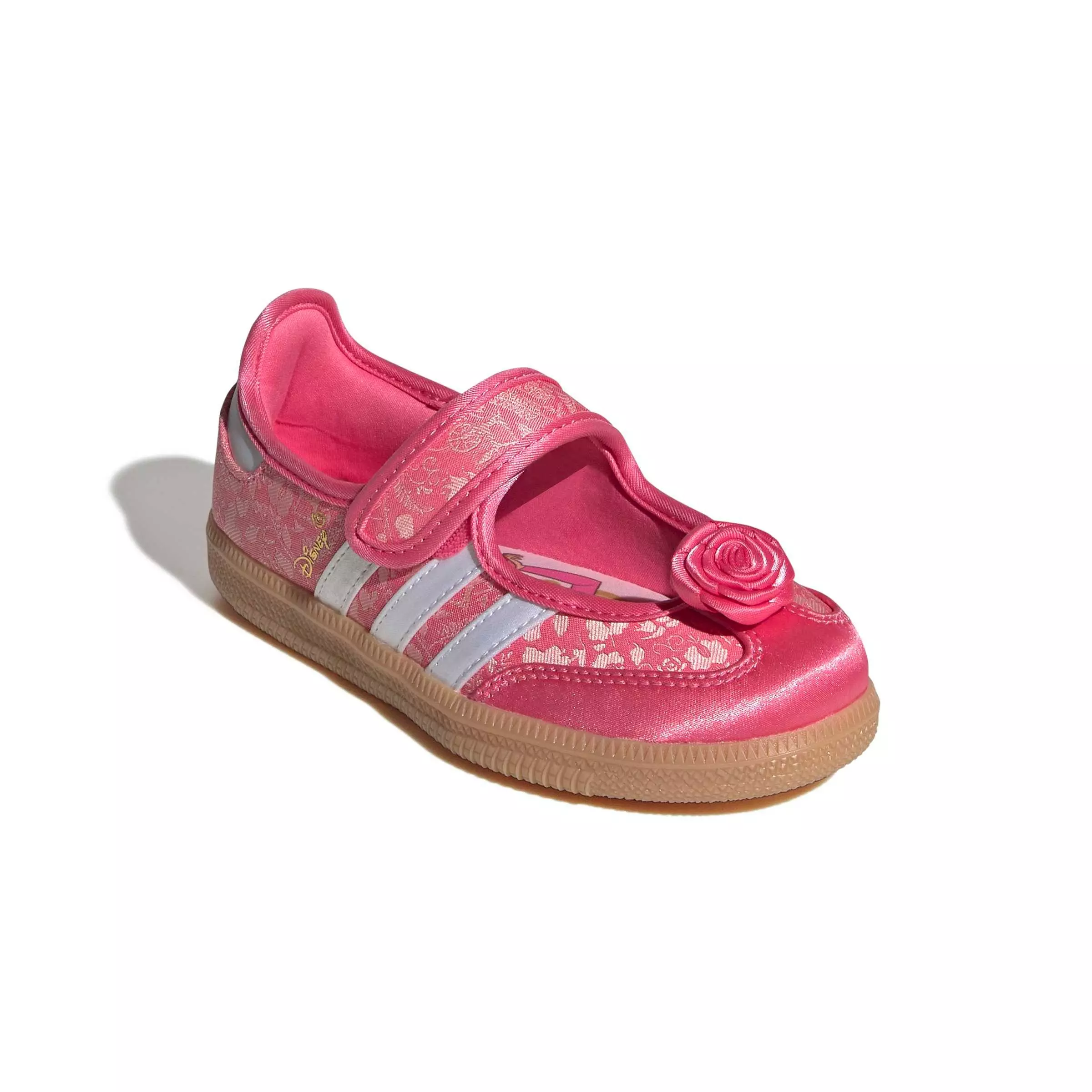adidas Originals Disney Princess Samba Jane "Pink/White/Gum 3" Preschool Girls' Shoe - PINK/WHITE/GUM