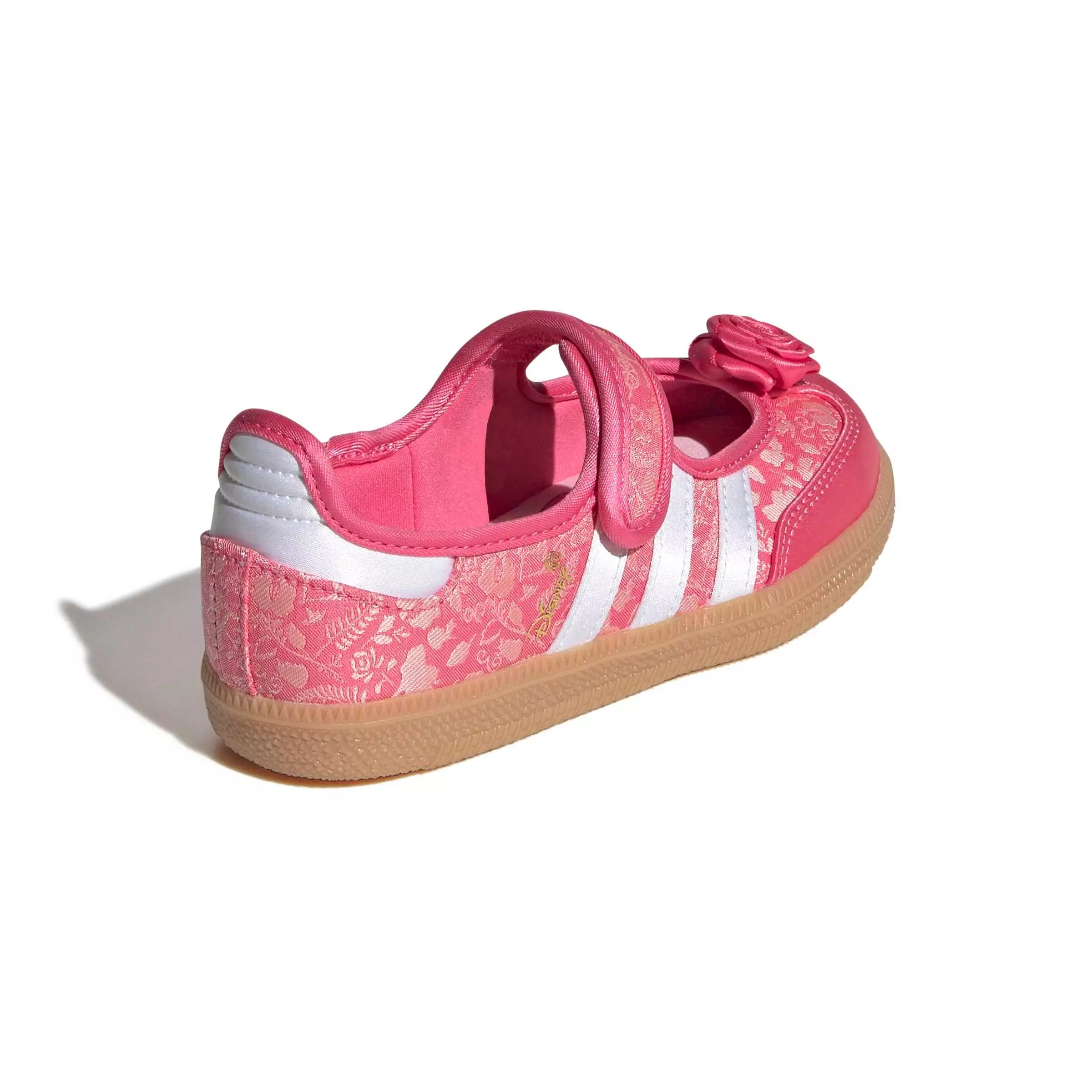 adidas Originals Disney Princess Samba Jane "Pink/White/Gum 3" Preschool Girls' Shoe - PINK/WHITE/GUM