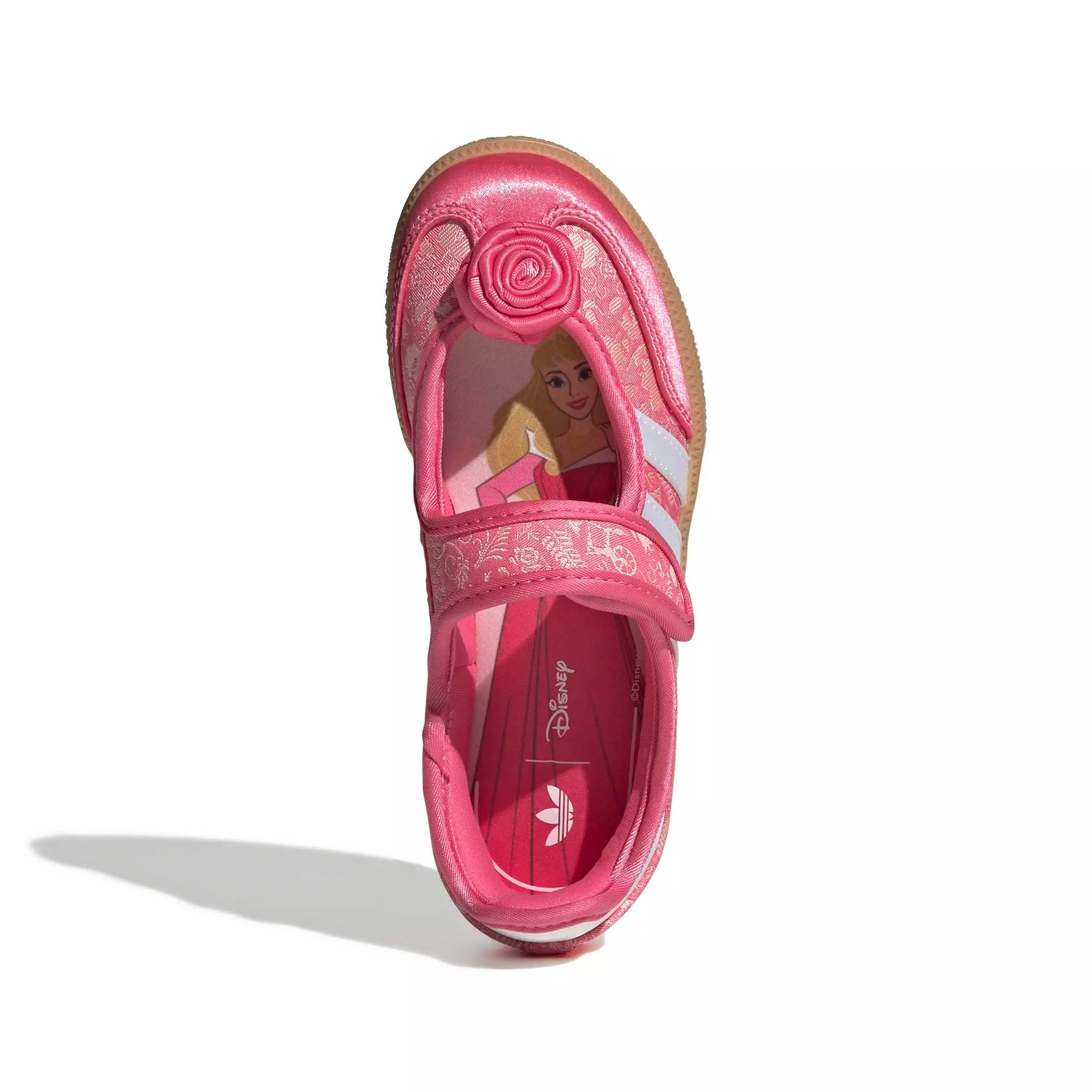 adidas Originals Disney Princess Samba Jane "Pink/White/Gum 3" Preschool Girls' Shoe - PINK/WHITE/GUM