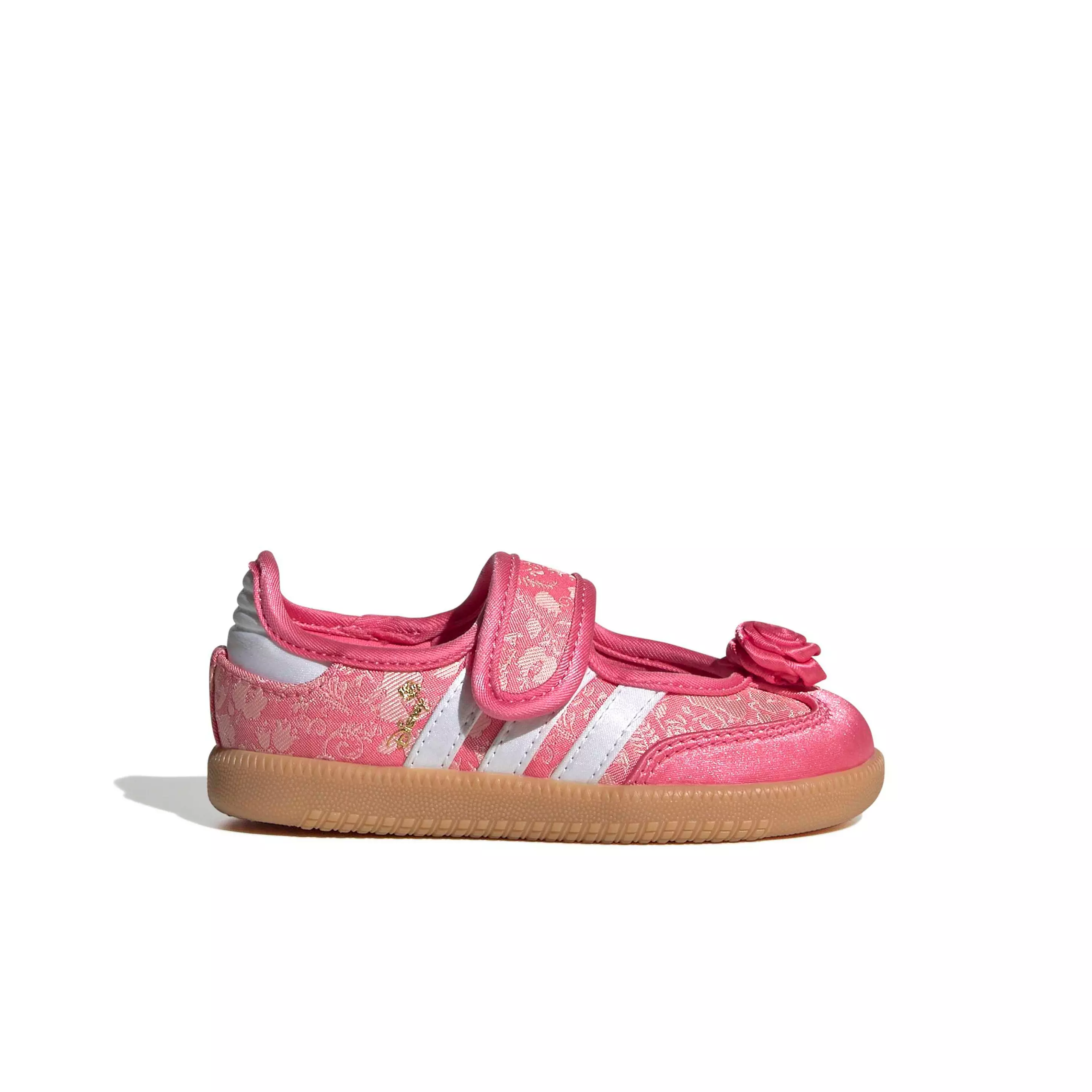 adidas Originals Disney Princess Samba Jane "Pink/White/Gum 3" Infant Girls' Shoe - PINK/WHITE/GUM