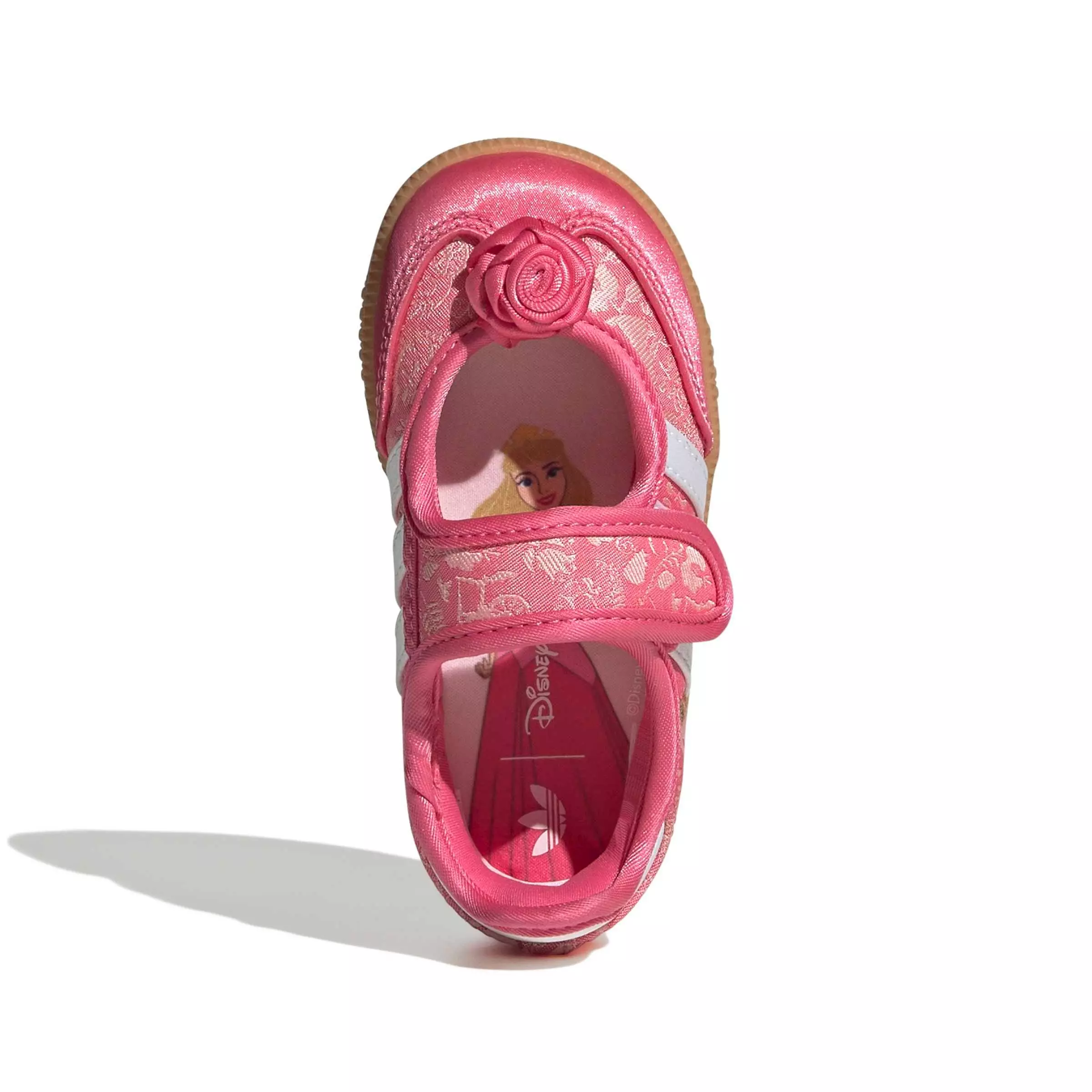 adidas Originals Disney Princess Samba Jane "Pink/White/Gum 3" Infant Girls' Shoe - PINK/WHITE/GUM