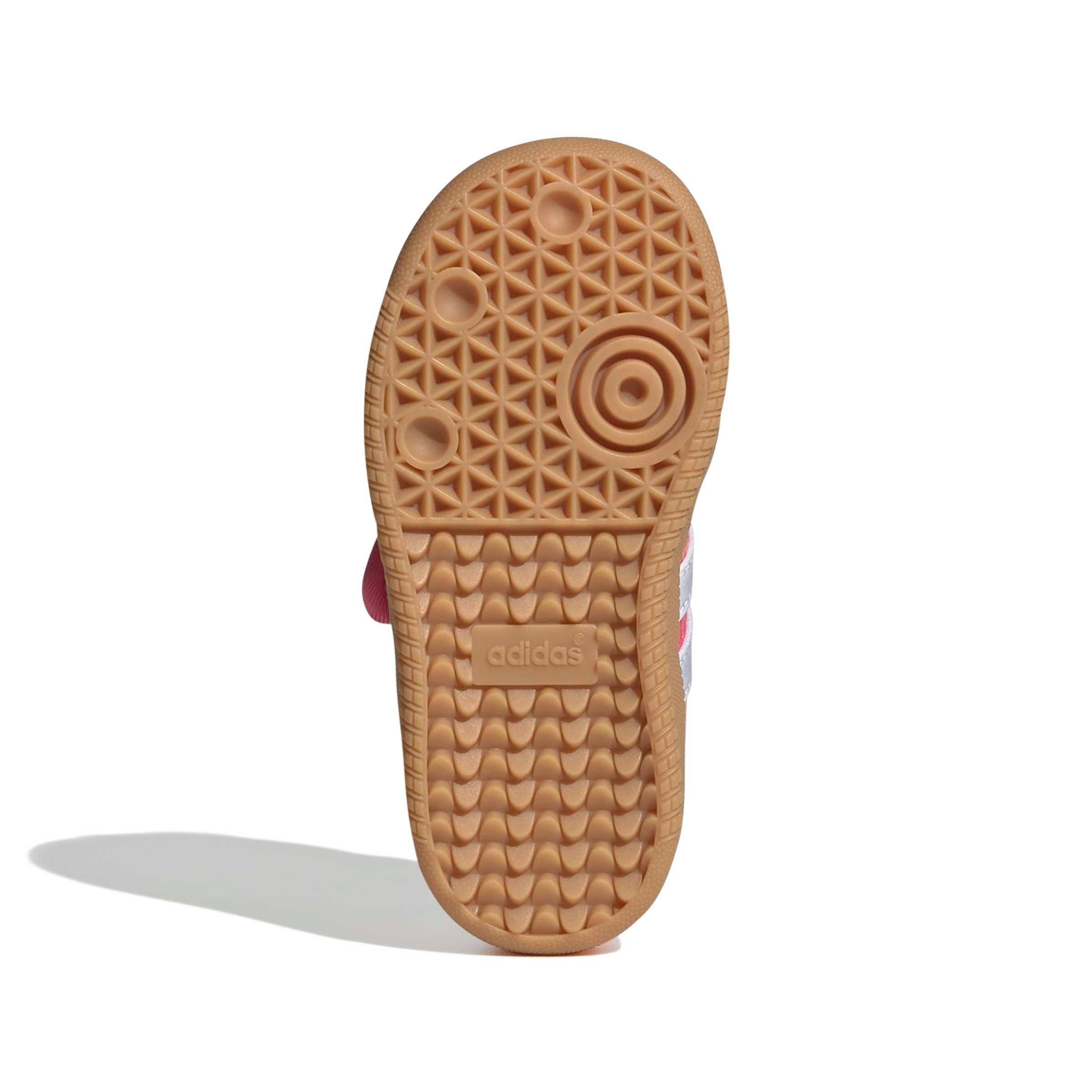 adidas Originals Disney Princess Samba Jane "Pink/White/Gum 3" Infant Girls' Shoe - PINK/WHITE/GUM
