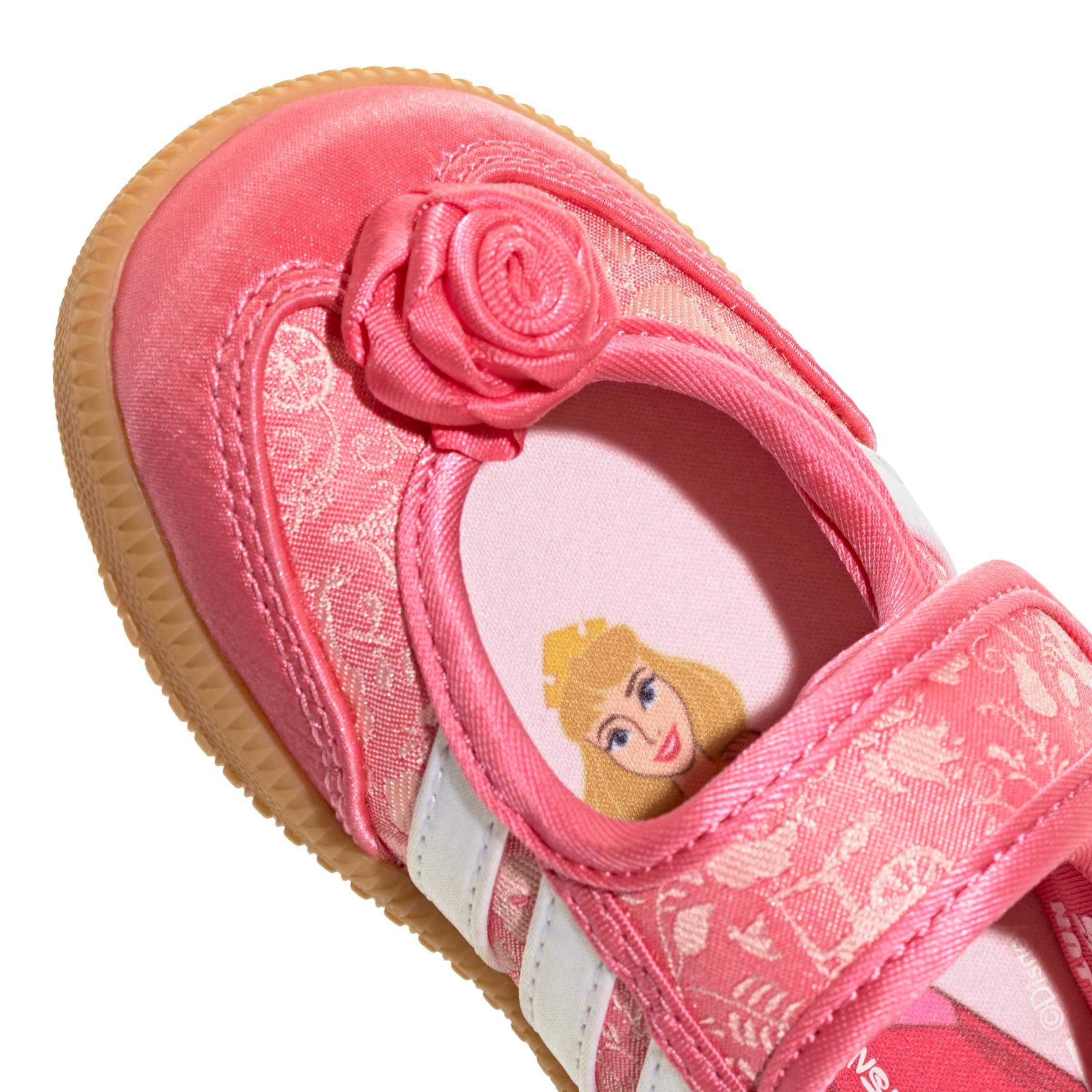 adidas Originals Disney Princess Samba Jane "Pink/White/Gum 3" Infant Girls' Shoe - PINK/WHITE/GUM