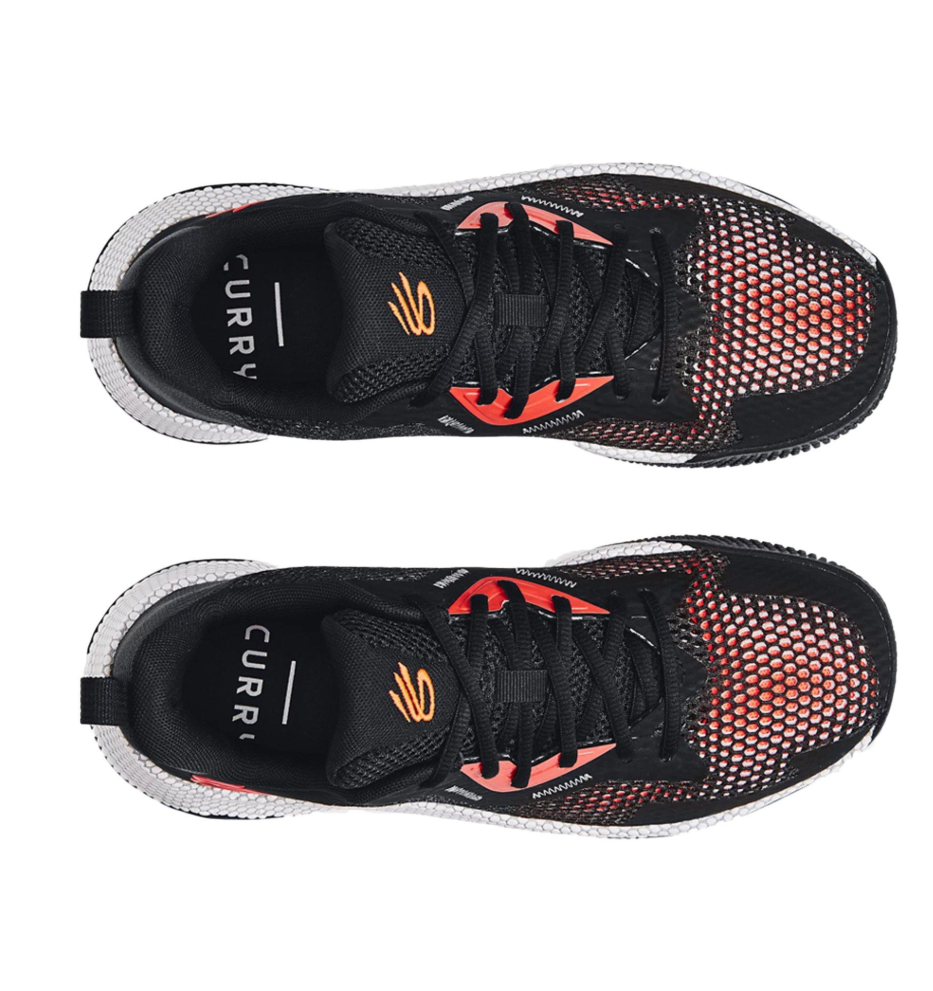 Under Armour Curry HOVR Splash 3 "Black/Jet Grey" Unisex Basketball Shoe - BLACK/GREY Thumbnail View 3