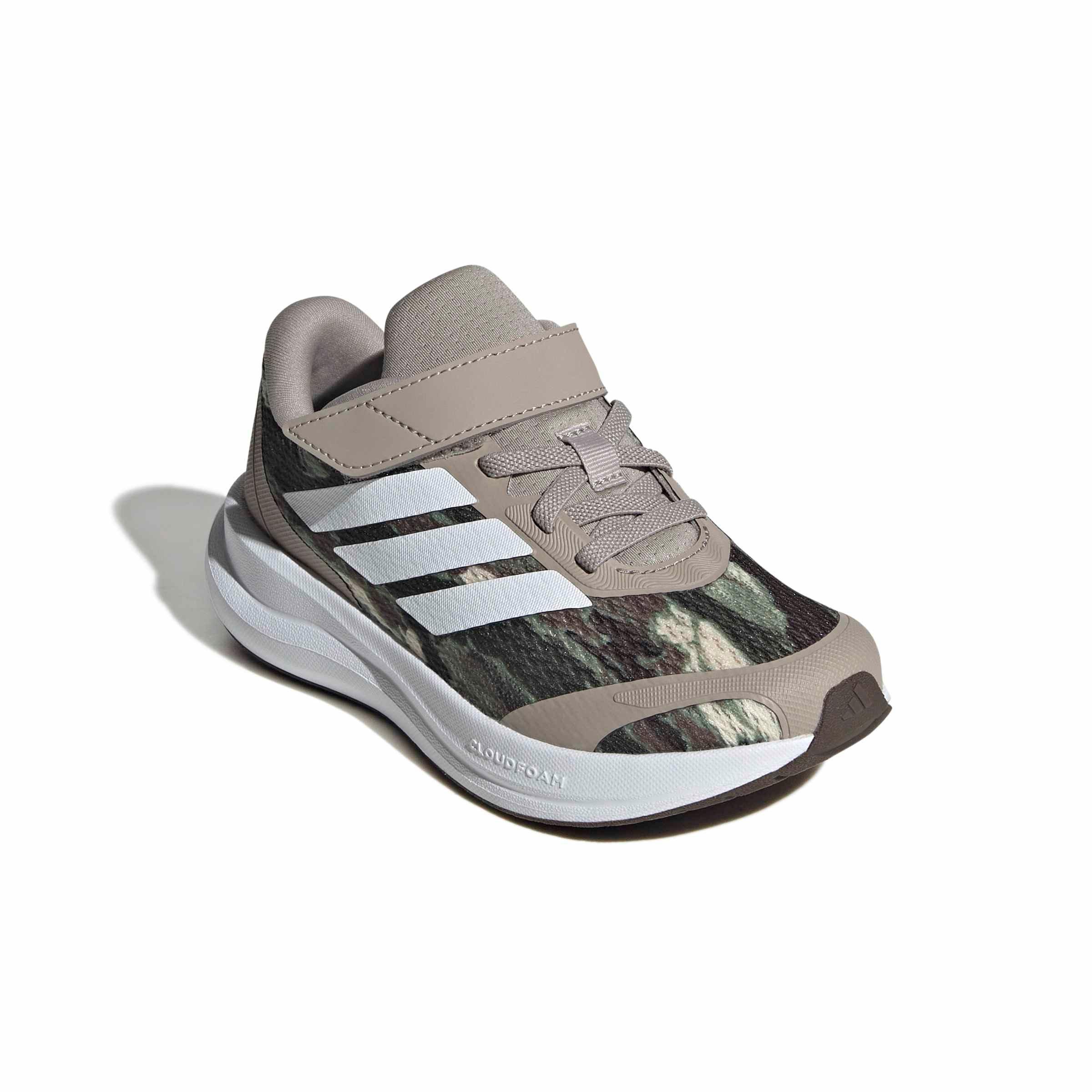 adidas Runfalcon 6 "Light Brown/Ftwr White/Dark Brown" Preschool Boys' Running Shoe - LT BROWN/WHITE/DK BROWN