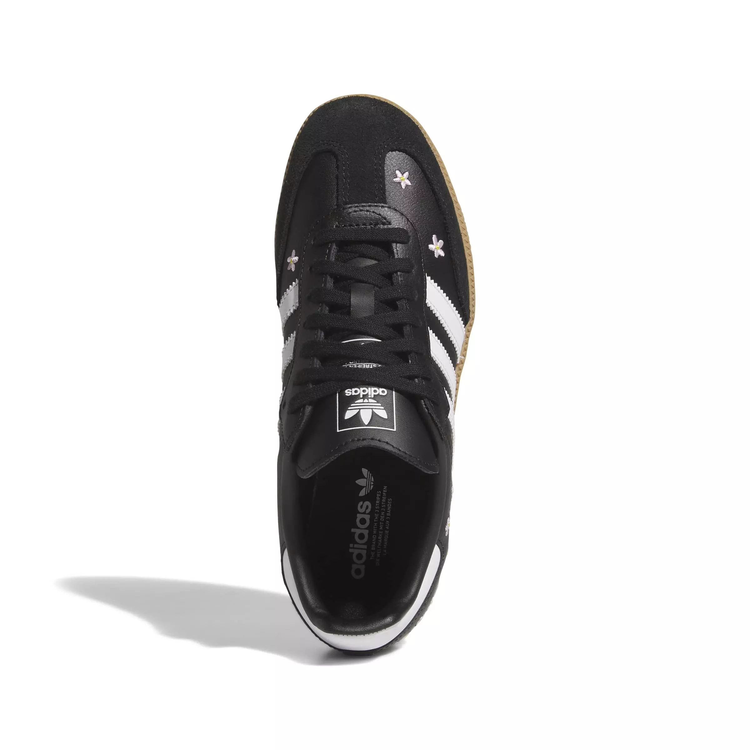 adidas Originals Samba OG "Core Black/Ftwr White/Gum 4" Grade School Boys' Shoe - BLACK/WHITE/GUM