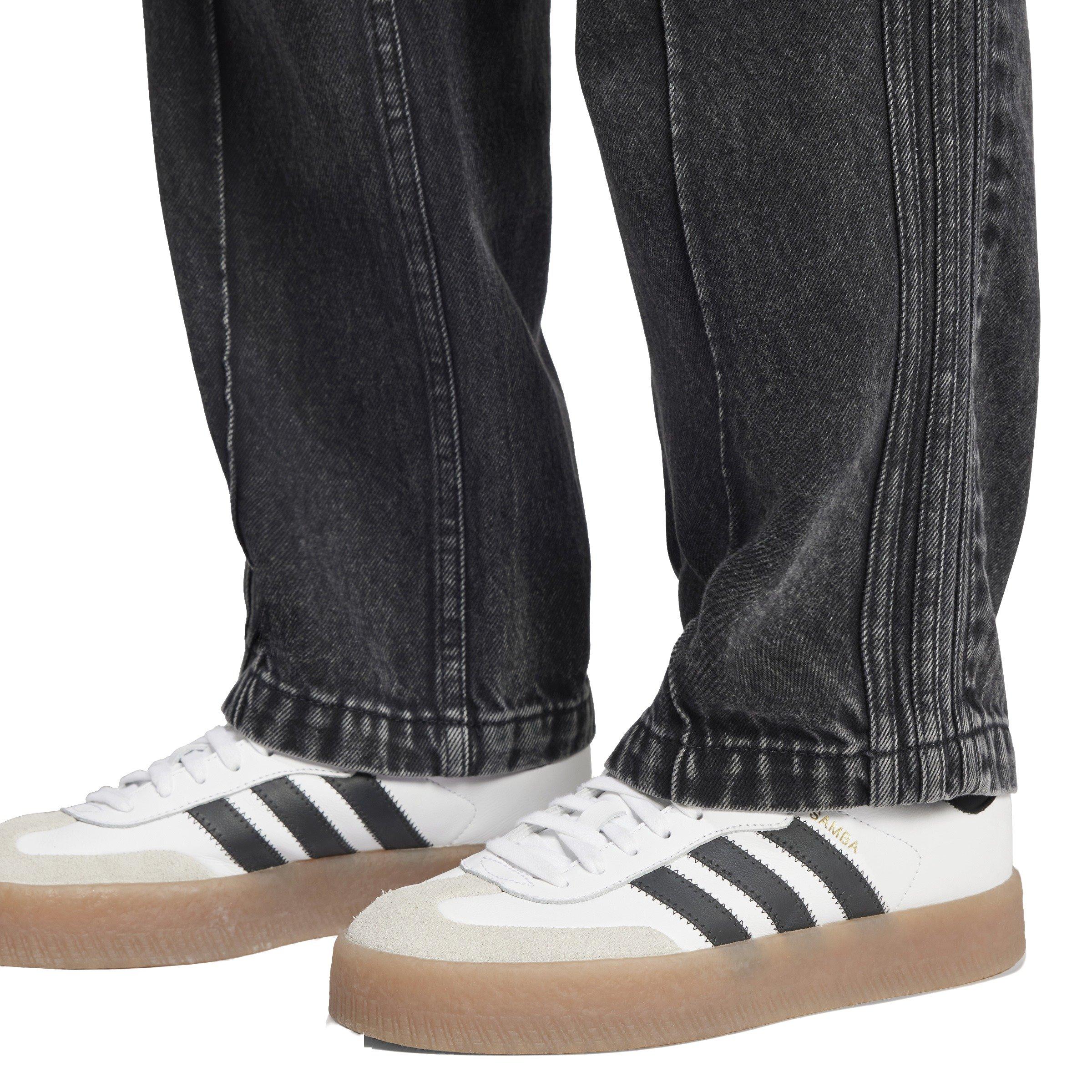 大人気 adidas PREMIUM ESSENTIALS DENIM STRAIGHT LEG パンツ adidas ジーンズ デニム デニムパンツ プレミアム