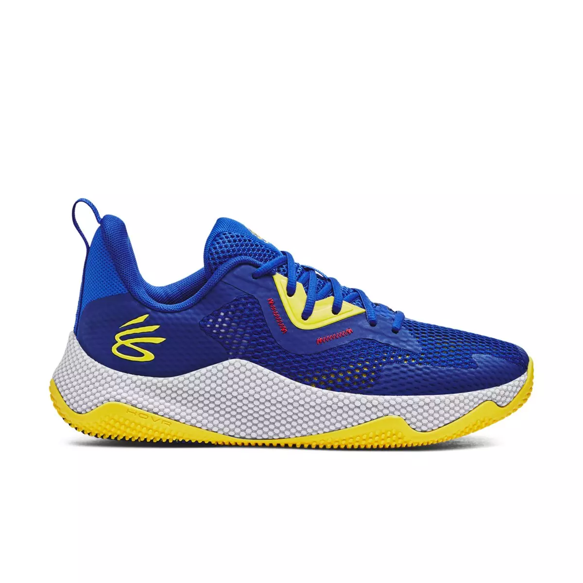Under Armour Curry HOVR Splash 3 "Royal/Versa Blue/Taxi" Unisex Basketball Shoe - ROYAL/YELLOW