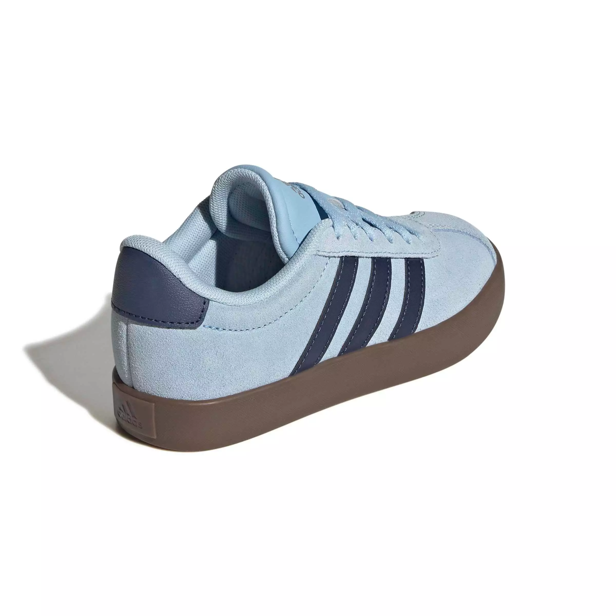 adidas VL Court 3.0 "Clear Sky/Night Indigo/Gum 5" Preschool Boys' Shoe - SKY/INDIGO/GUM