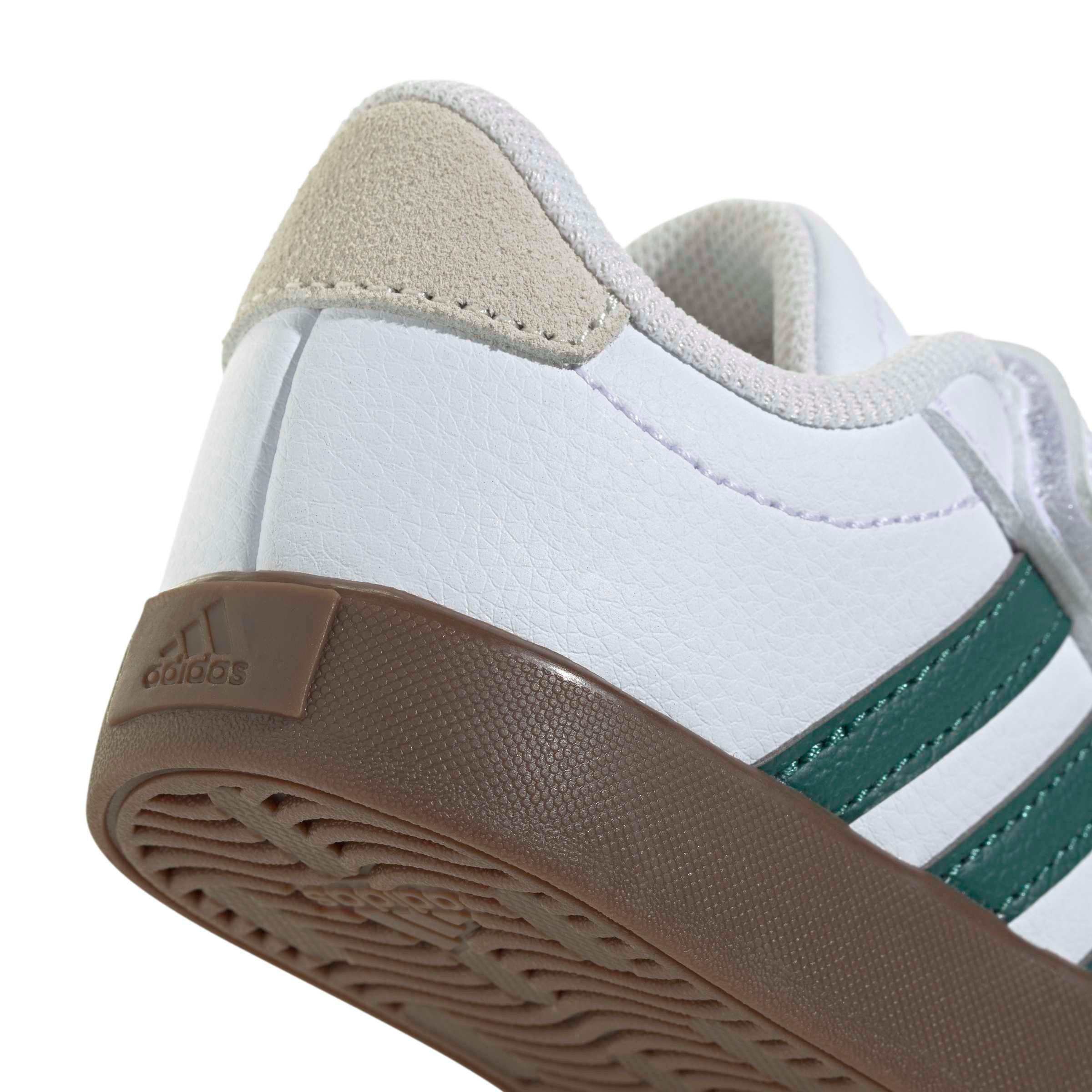adidas VL Court 3.0 "Ftwr White/Collegiate Green/Gum 5" Infant Boys' Shoe - WHITE/GREEN/GUM