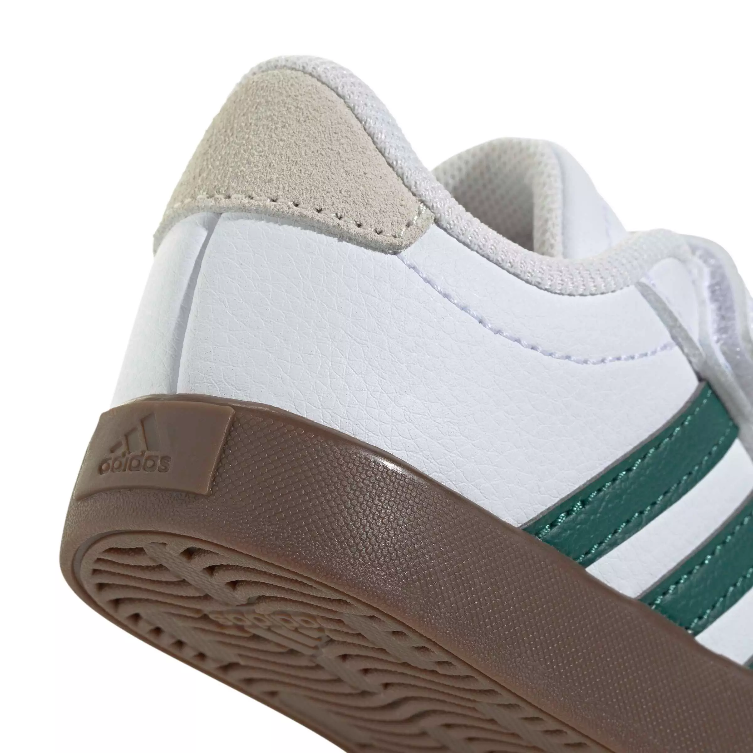 adidas VL Court 3.0 "Ftwr White/Collegiate Green/Gum 5" Infant Boys' Shoe - WHITE/GREEN/GUM
