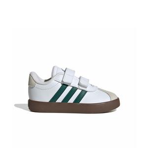 adidas VL Court 3.0 "Ftwr White/Collegiate Green/Gum 5" Infant Boys' Shoe - WHITE/GREEN/GUM