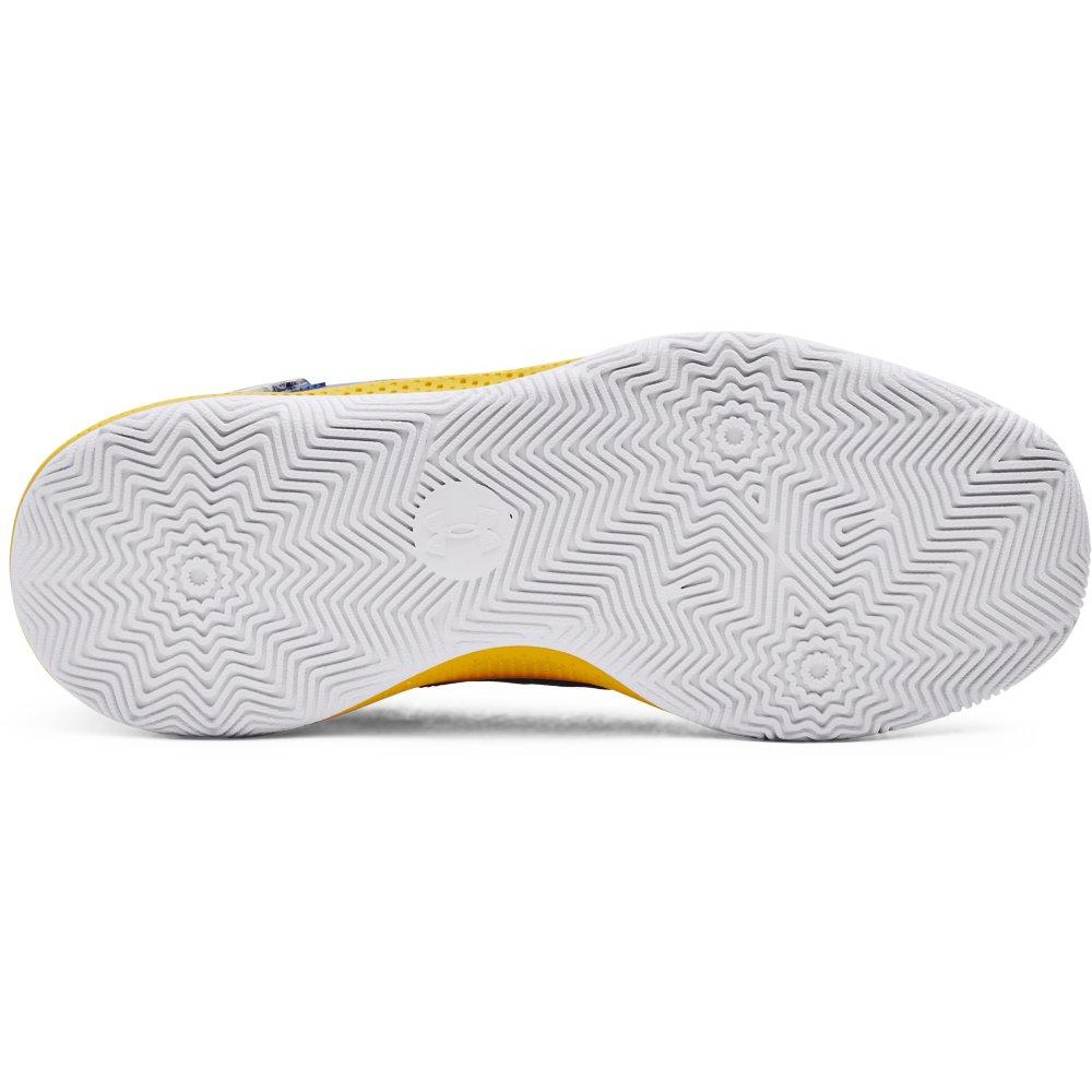 Under Armour Curry 3Z7 "Royal/Versa Blue/Taxi" Unisex Basketball Shoe - ROYAL/YELLOW Thumbnail View 5