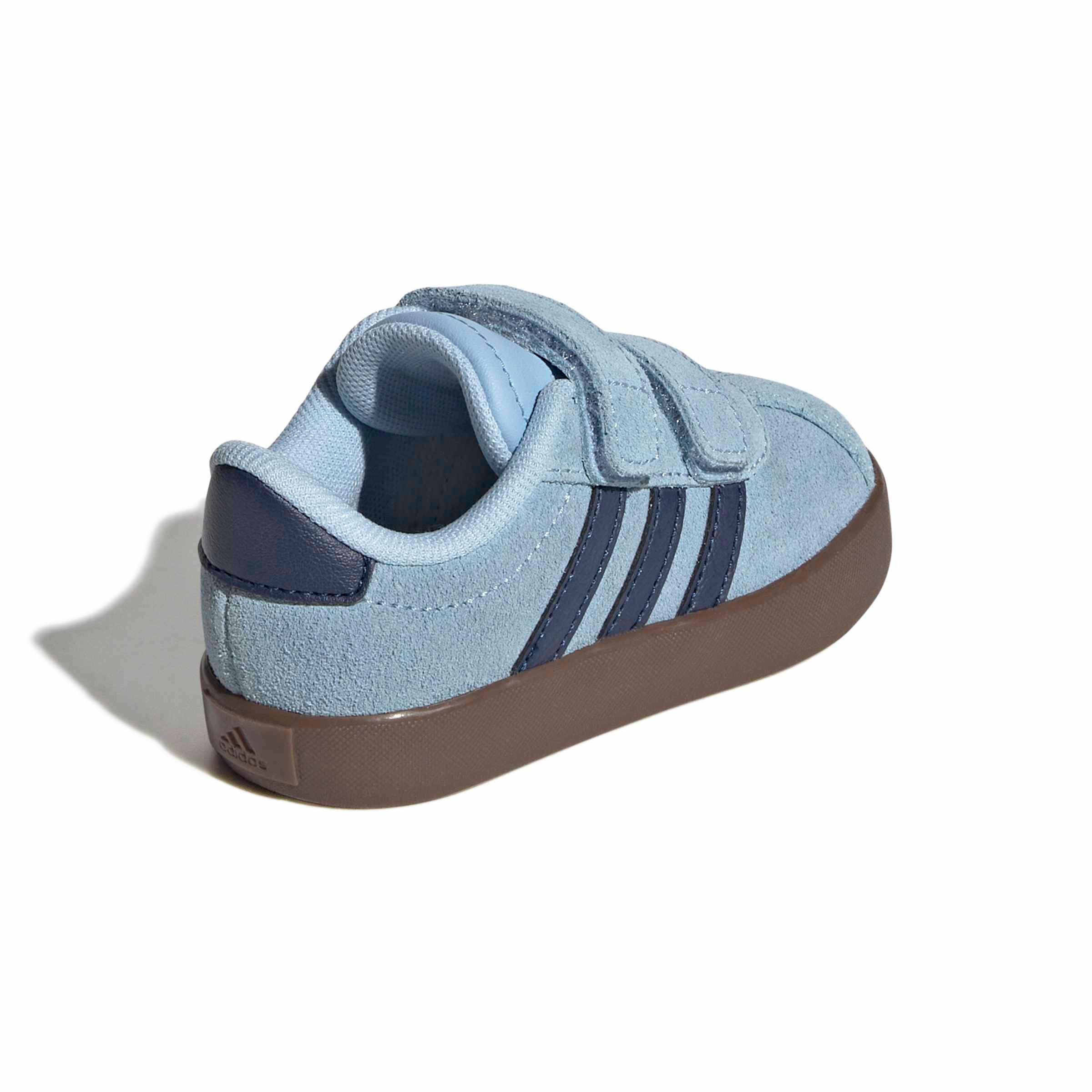 adidas VL Court 3.0 "Clear Sky/Night Indigo/Gum 5" Infant Boys' Shoe - SKY/INDIGO/GUM