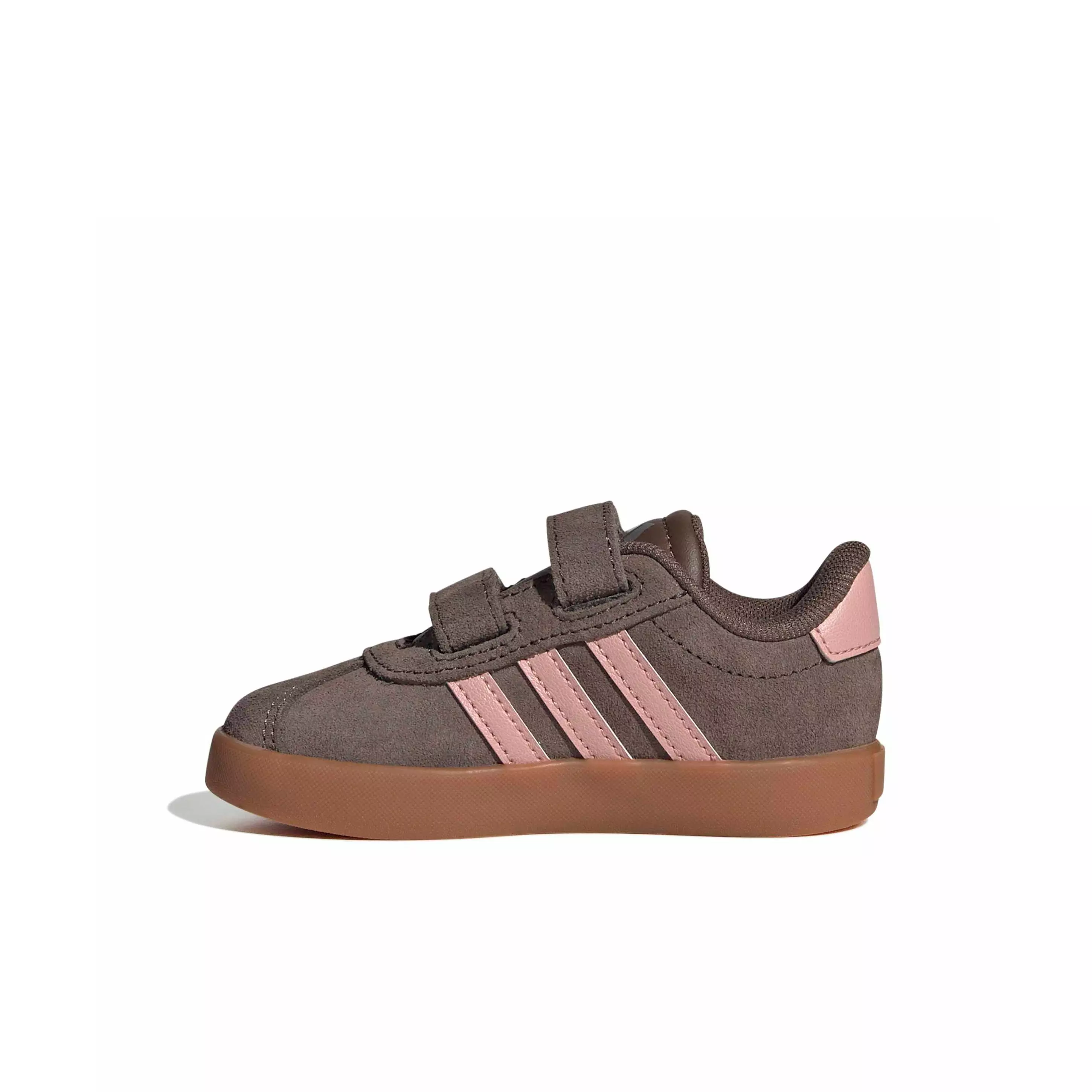 adidas VL Court 3.0 "Earth Strata/Semi Frozen Turbo/Amber Gum" Infant Girls' Shoe - EARTH/TURBO/GUM