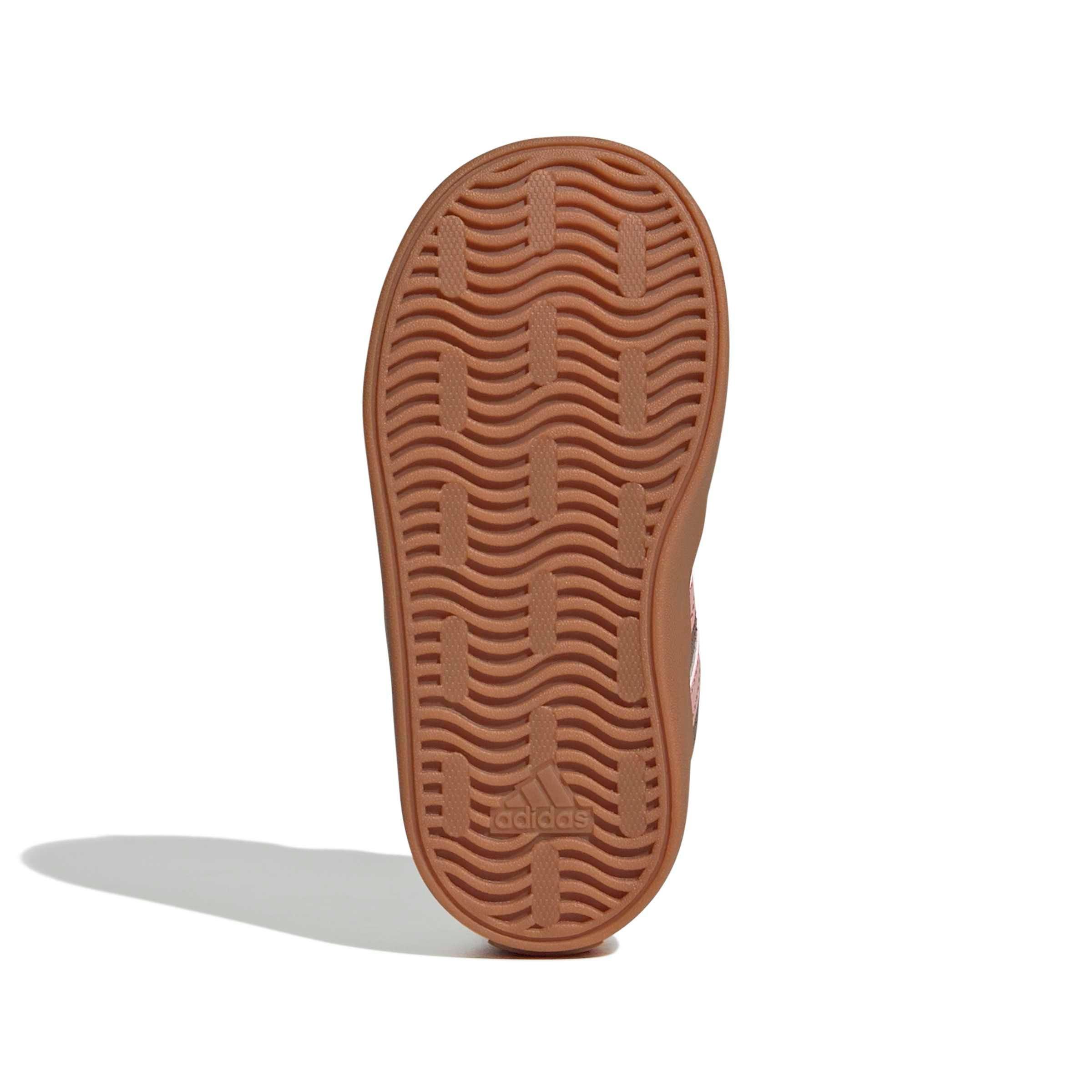 adidas VL Court 3.0 "Earth Strata/Semi Frozen Turbo/Amber Gum" Infant Girls' Shoe - EARTH/TURBO/GUM
