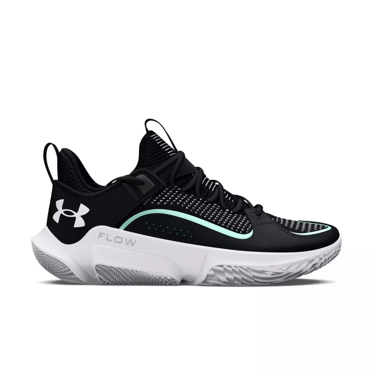 Under Armour Flow Future X 3 "Black/White" Unisex Basketball Shoe - BLACK/WHITE